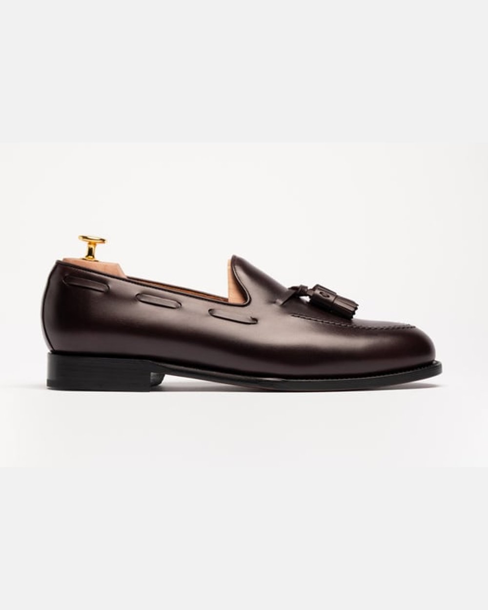 The Tassel Loafer - Burgundy Calf