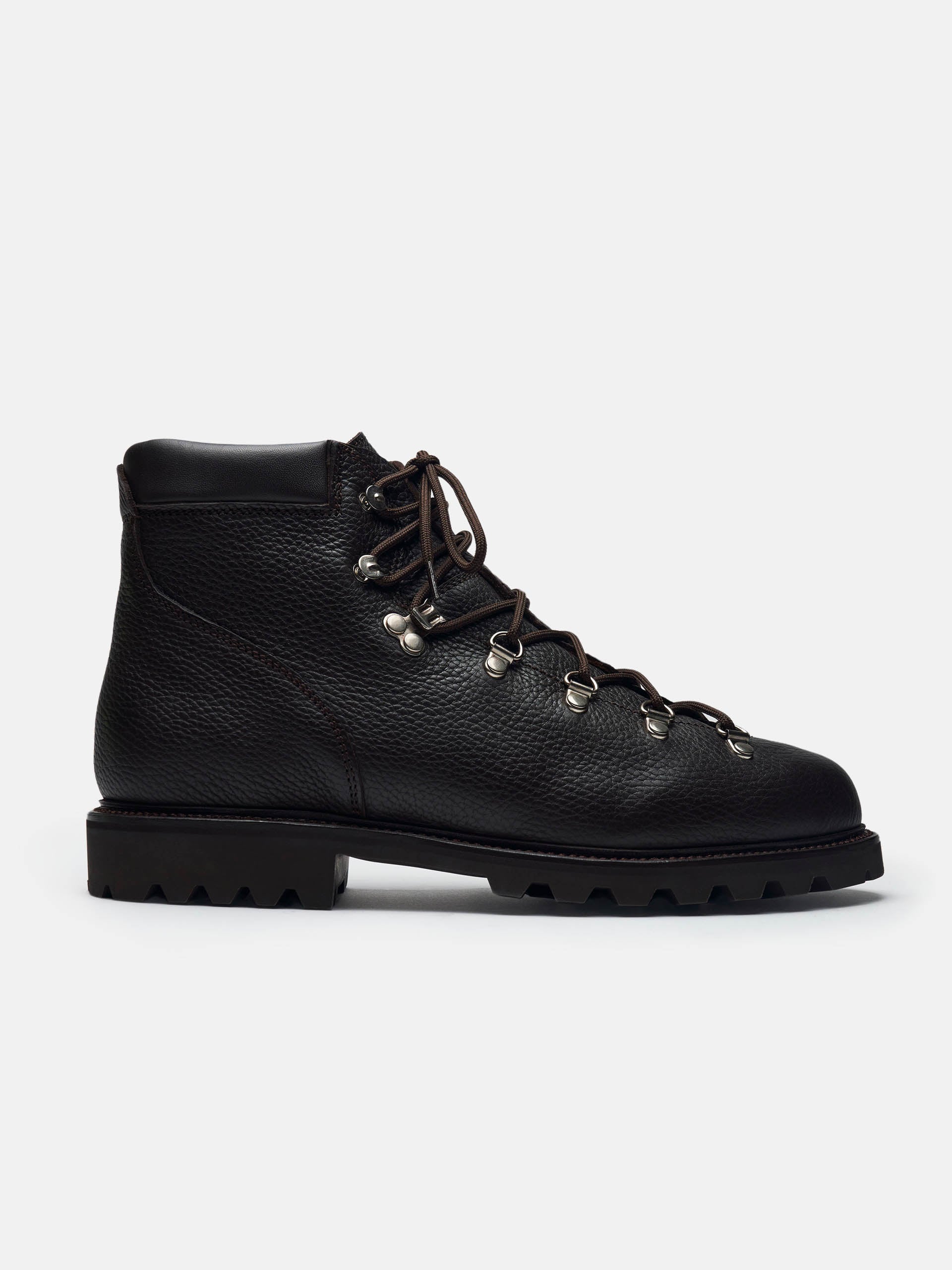 The Hiking Boot - Brown Grain