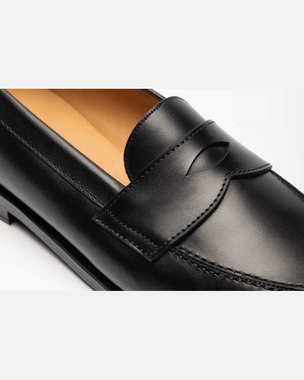 The Ivy Loafer - Black Calf