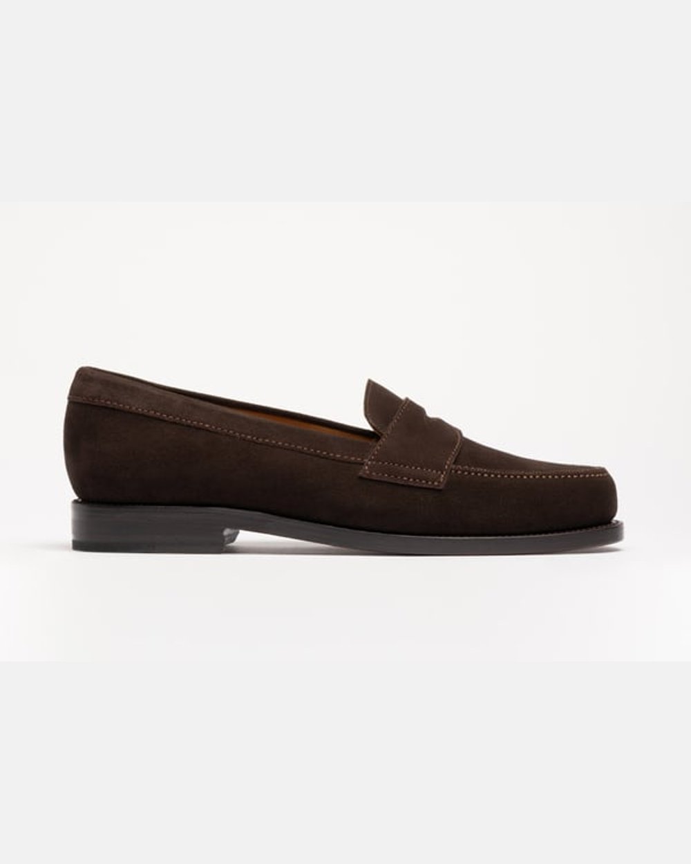 The Ivy Loafer - Brown Suede