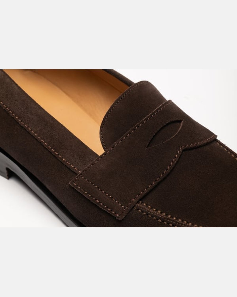 The Ivy Loafer - Brown Suede