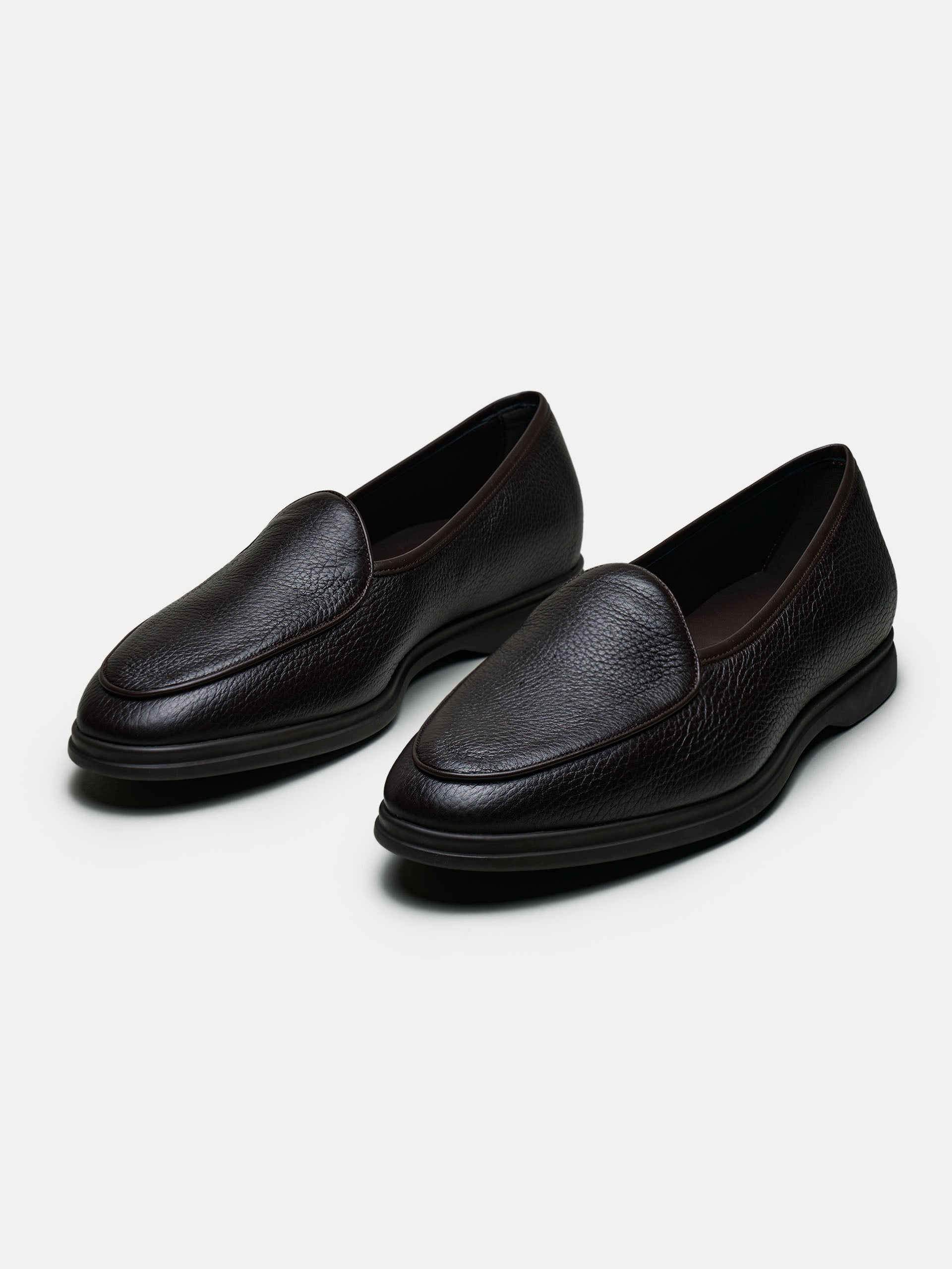 The Belgian Loafer - Brown Deerskin