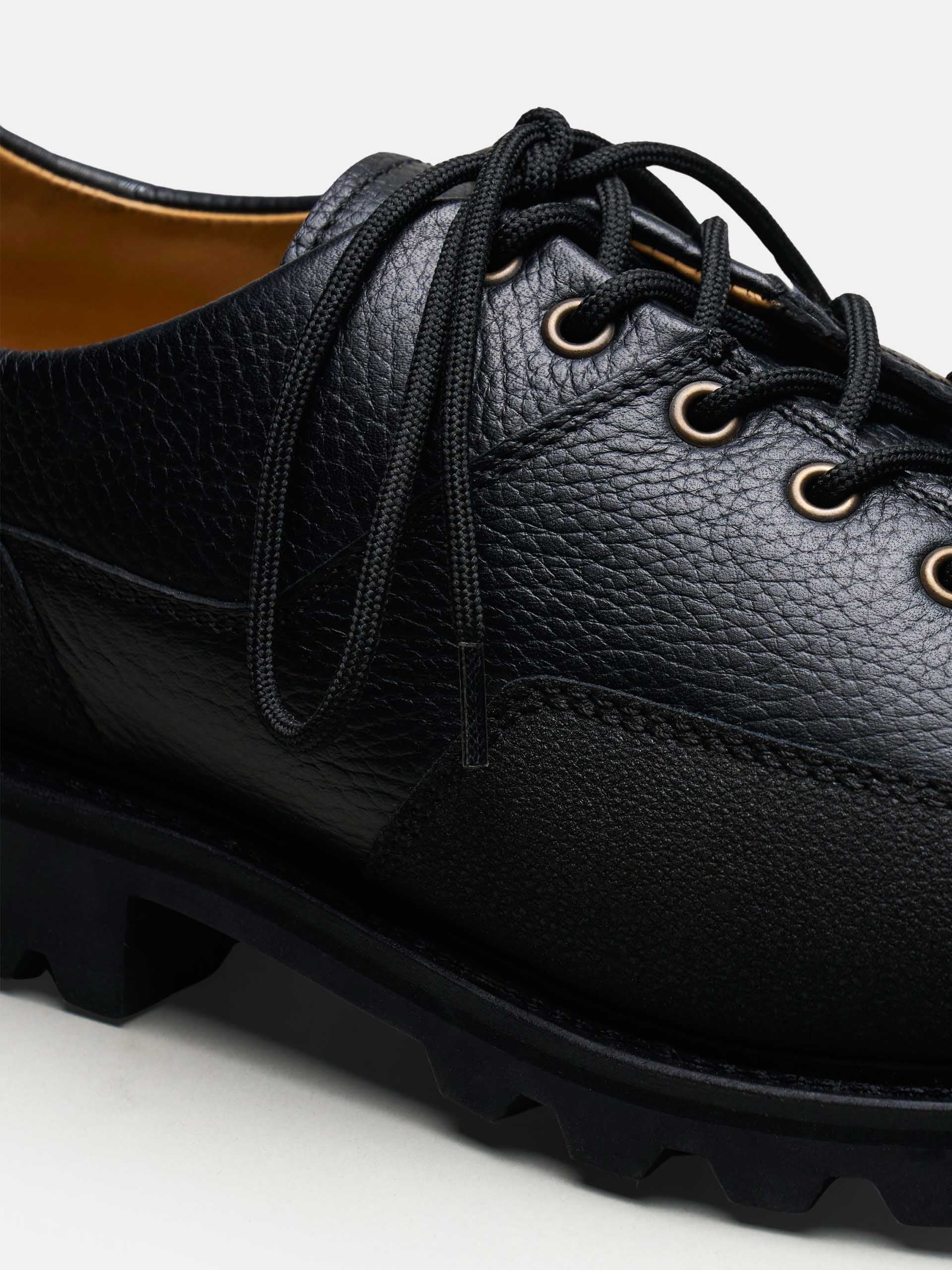 The Hybrid Hiker Sneaker - Black Grain