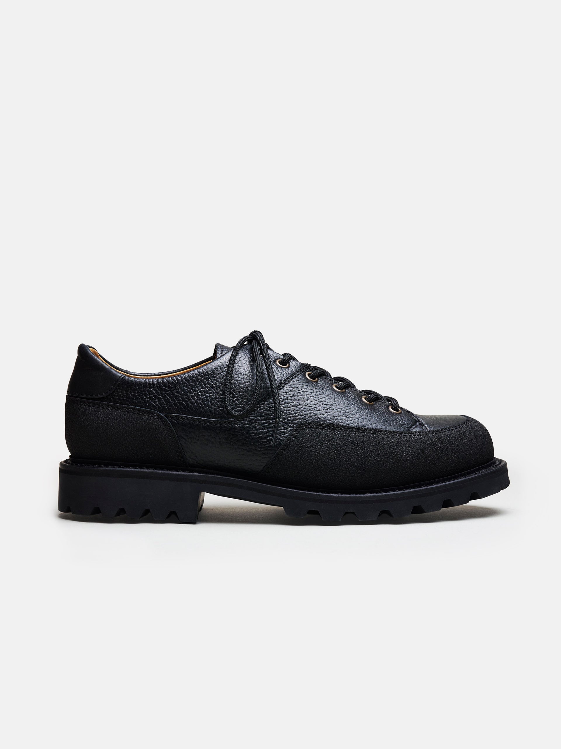 The Hybrid Hiker Sneaker - Black Grain