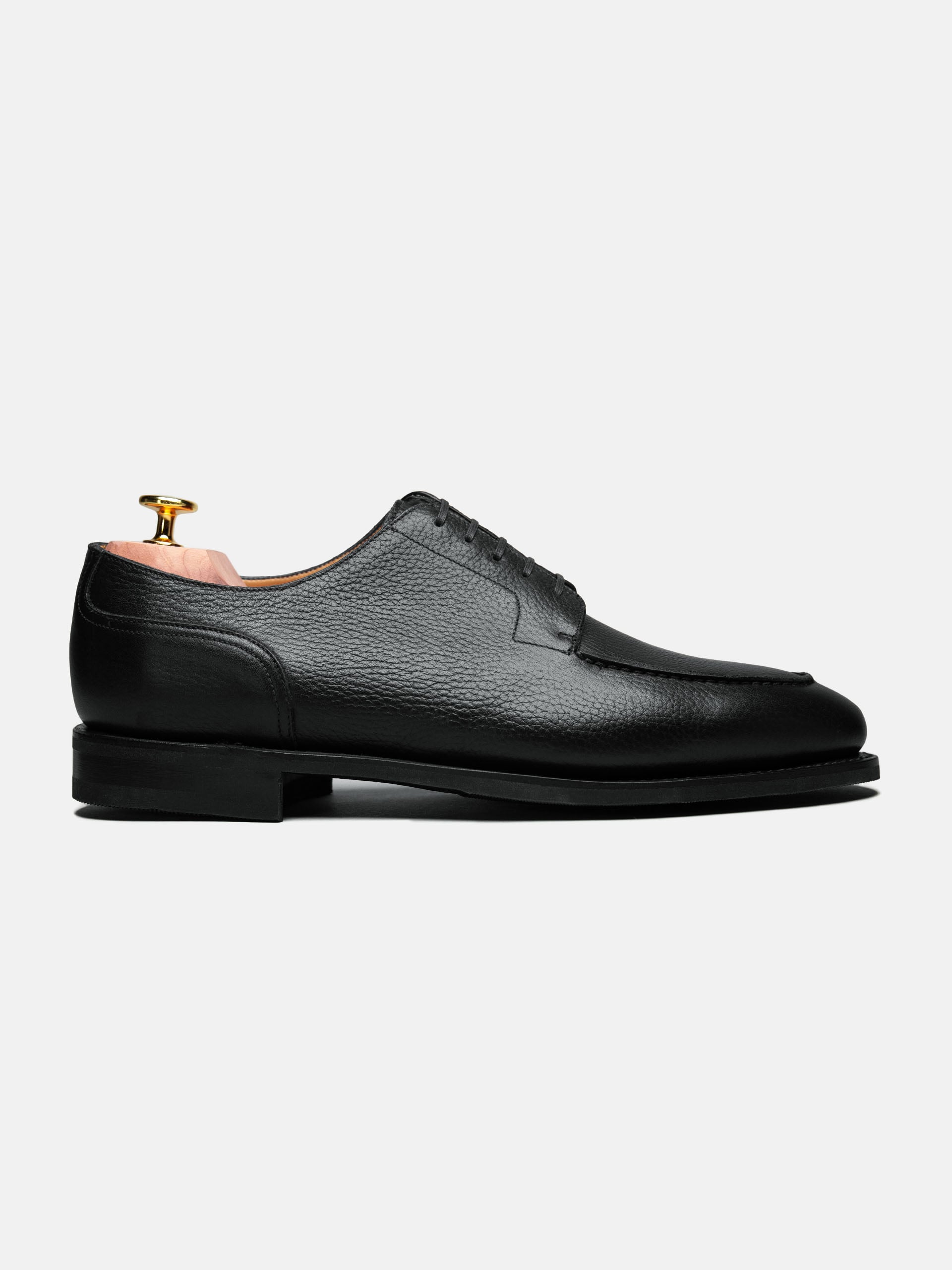 The Split Toe Derby - Black Grain