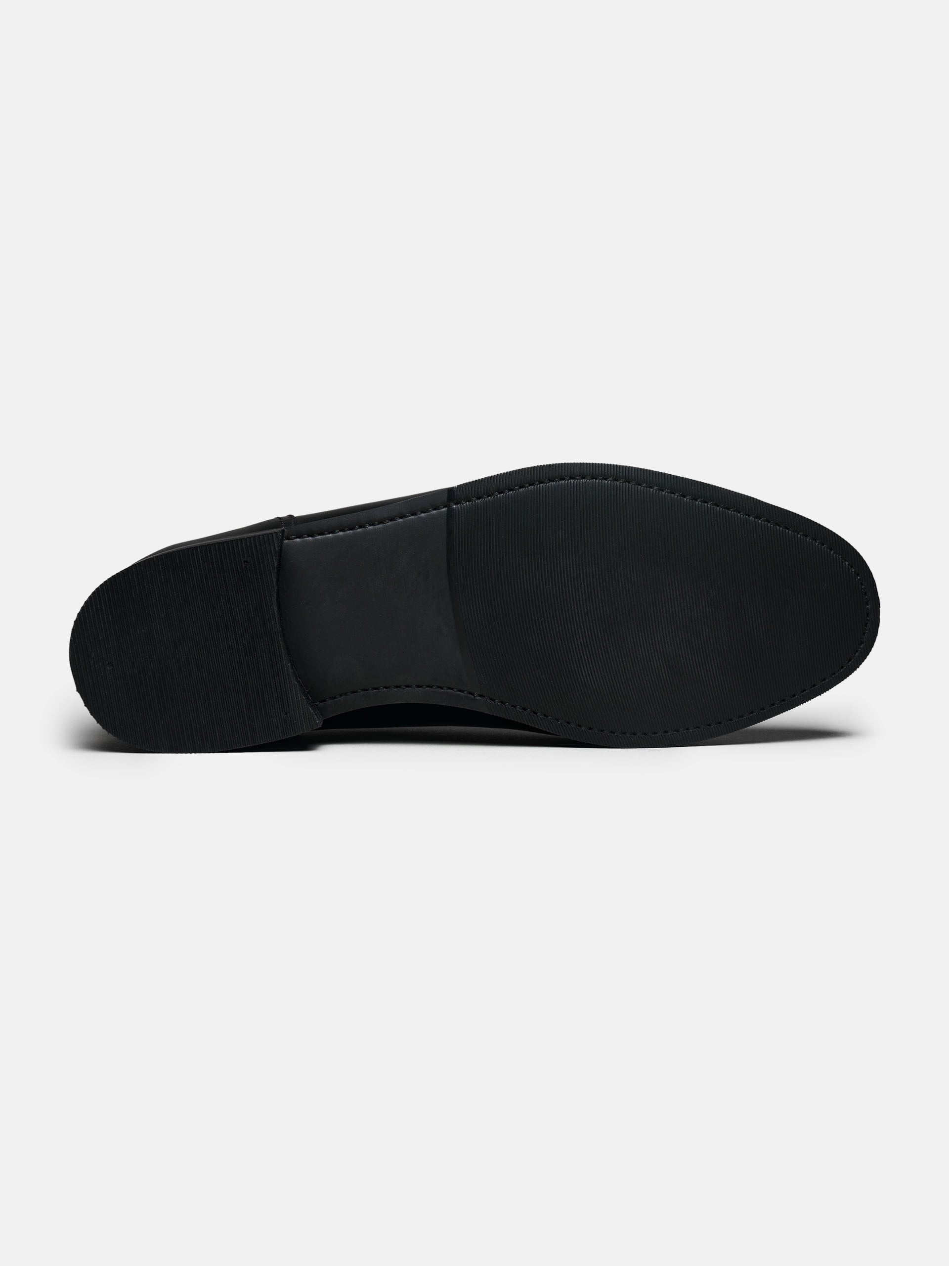 The Split Toe Derby - Black Grain