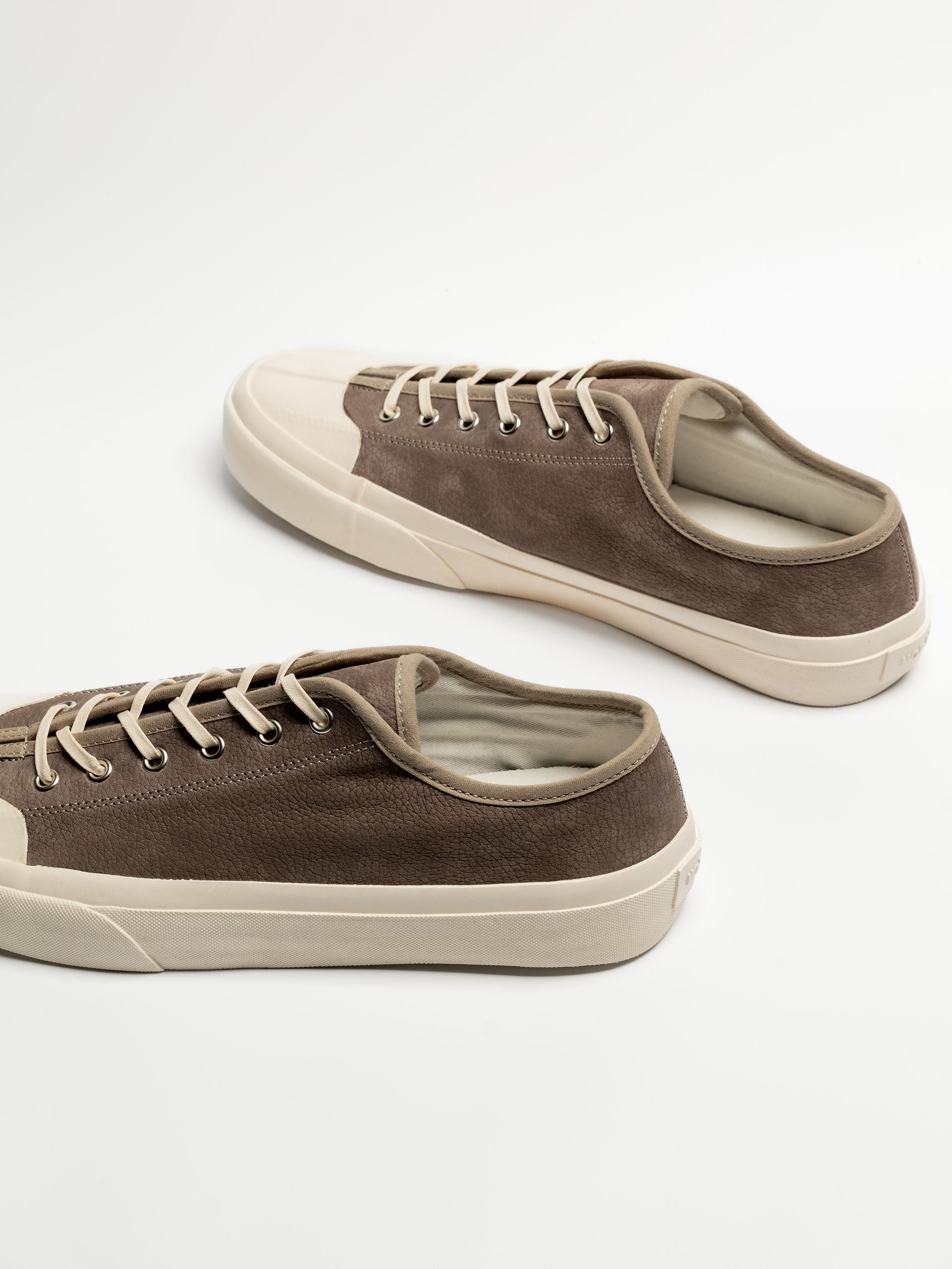 The Plimsoll Sneaker - Taupe Nubuck