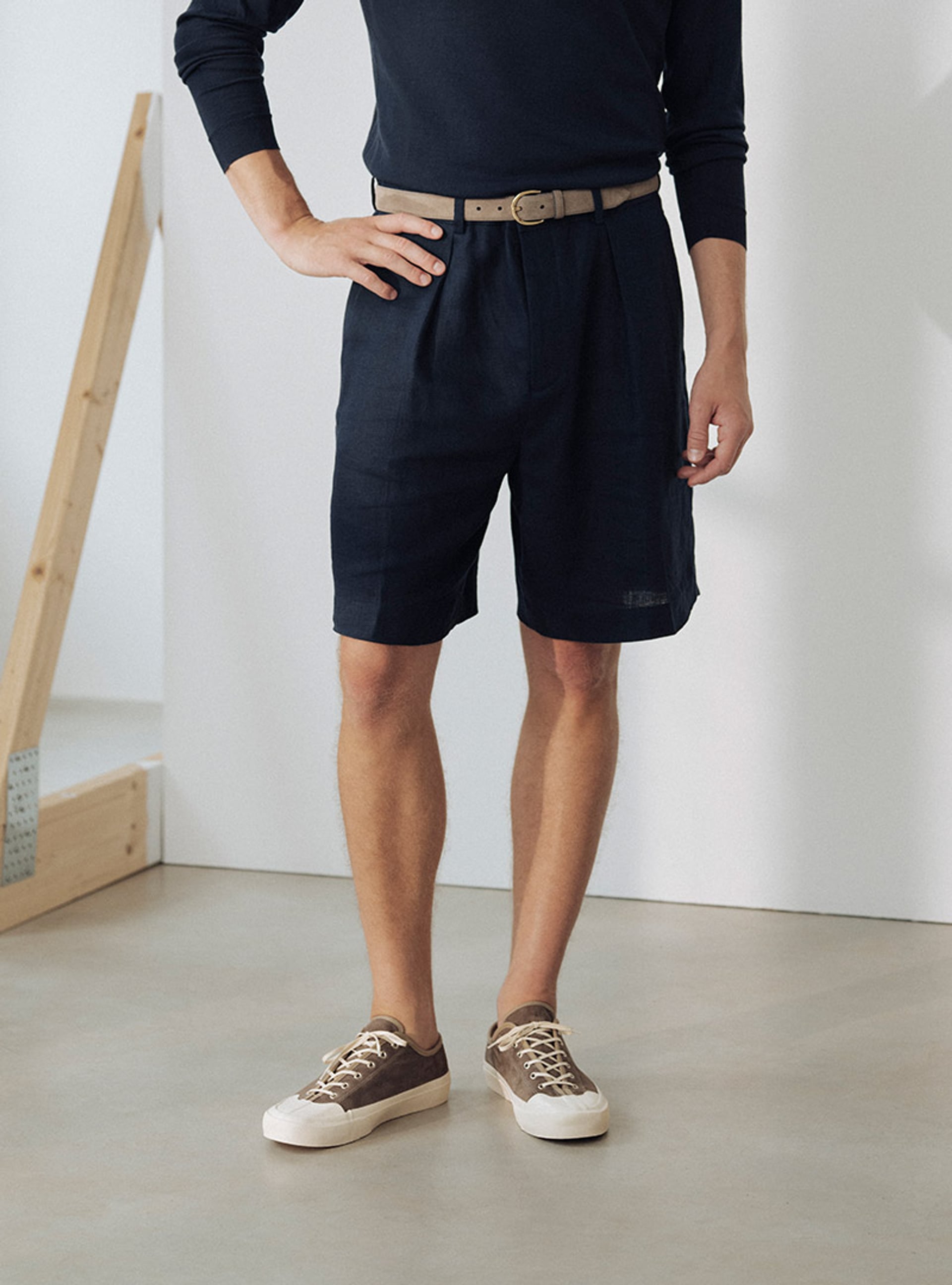 The Plimsoll Sneaker - Taupe Nubuck