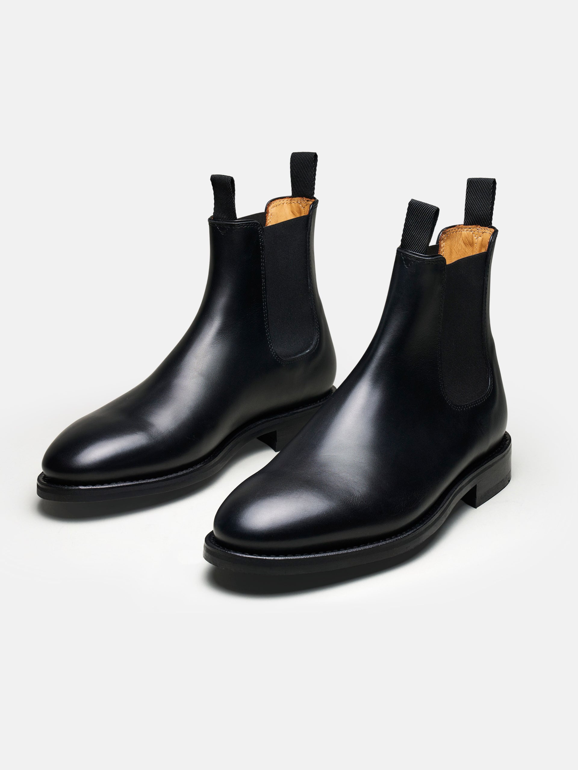 The Chelsea Boot - Black Calf