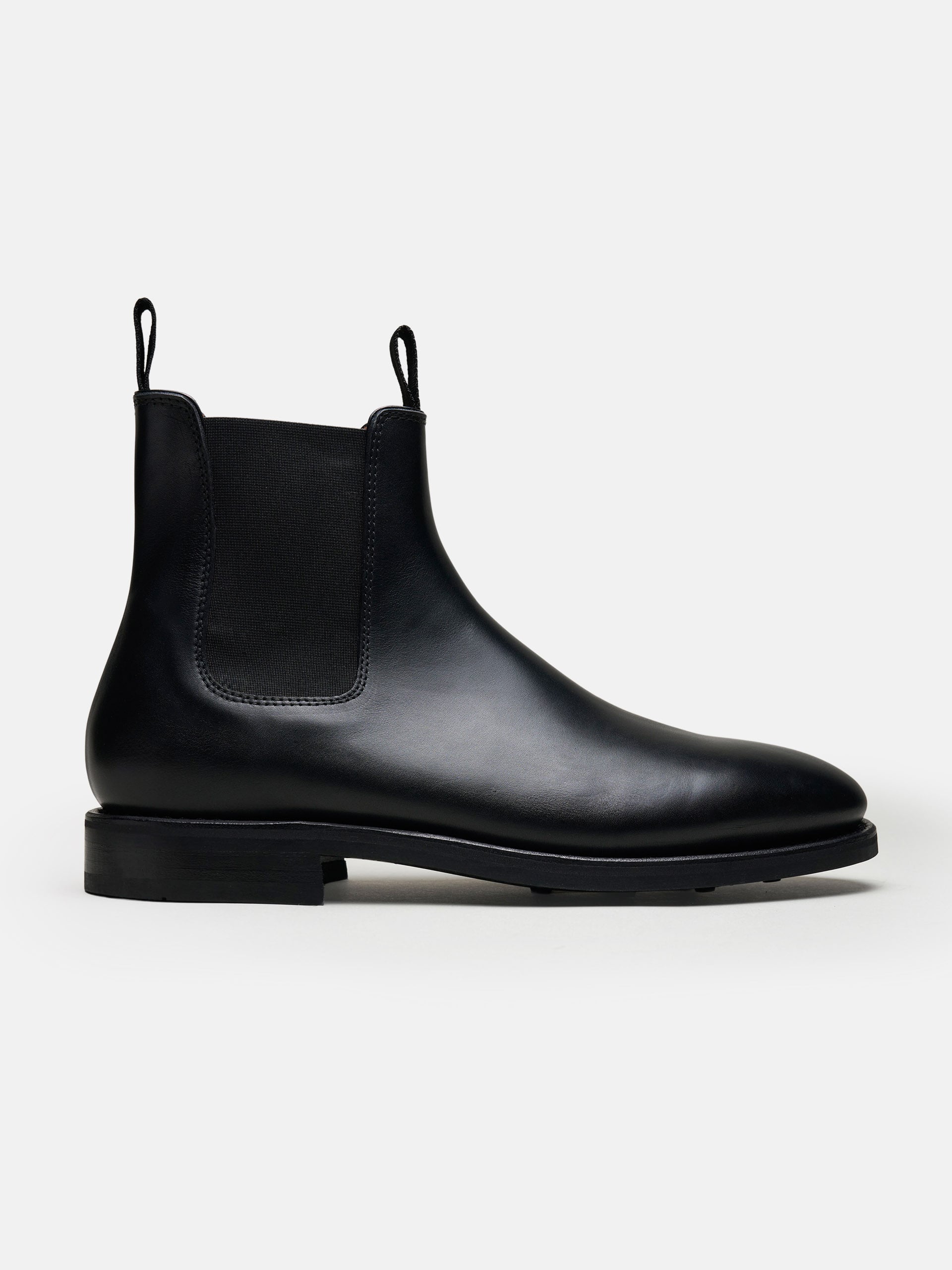 The Chelsea Boot - Black Calf
