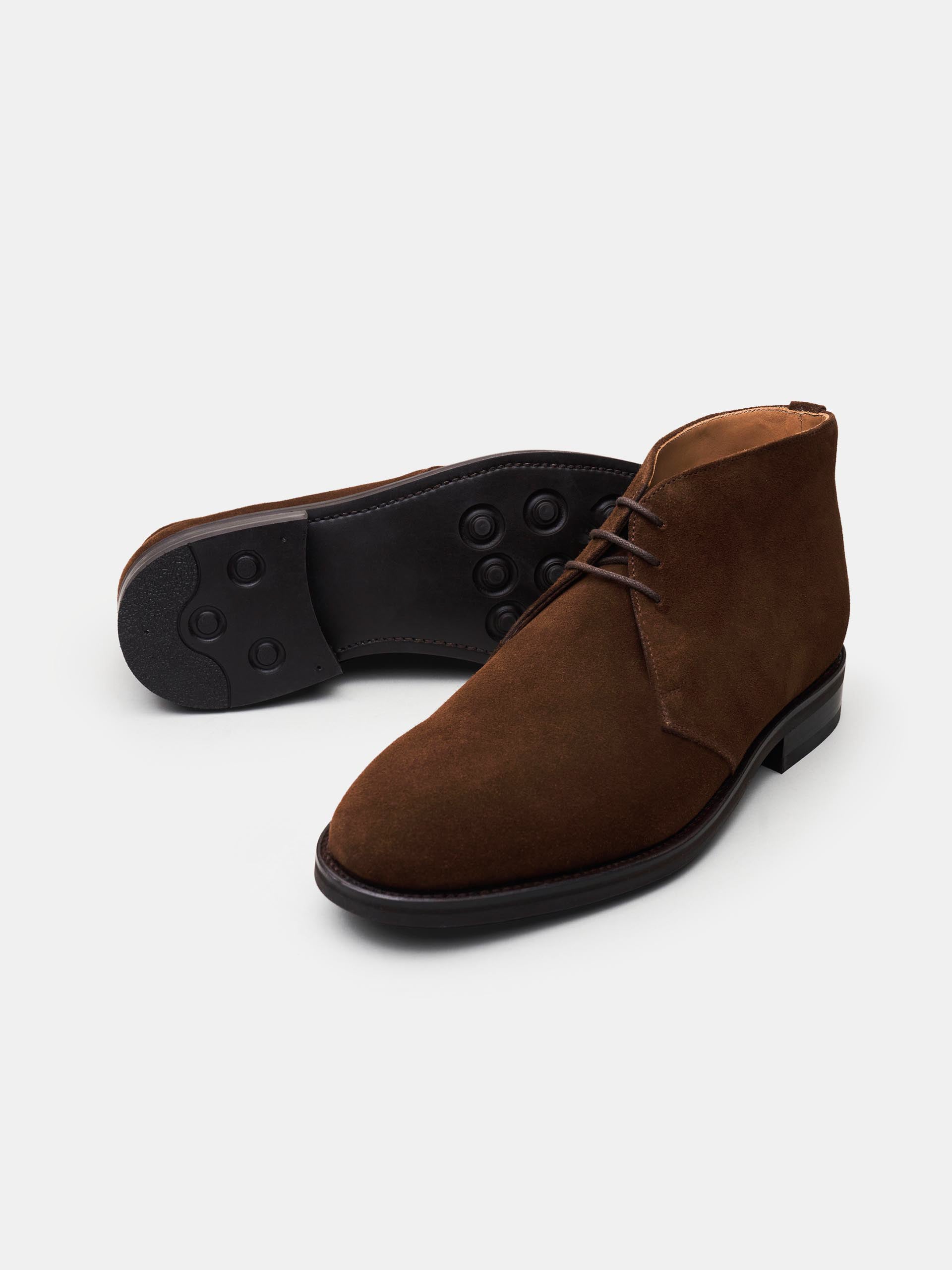 The Chukka Boot - Medium Brown Suede