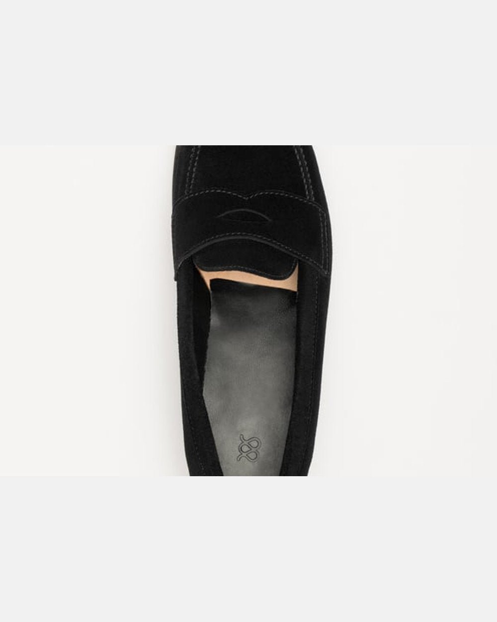 The Ivy Loafer - Black Suede