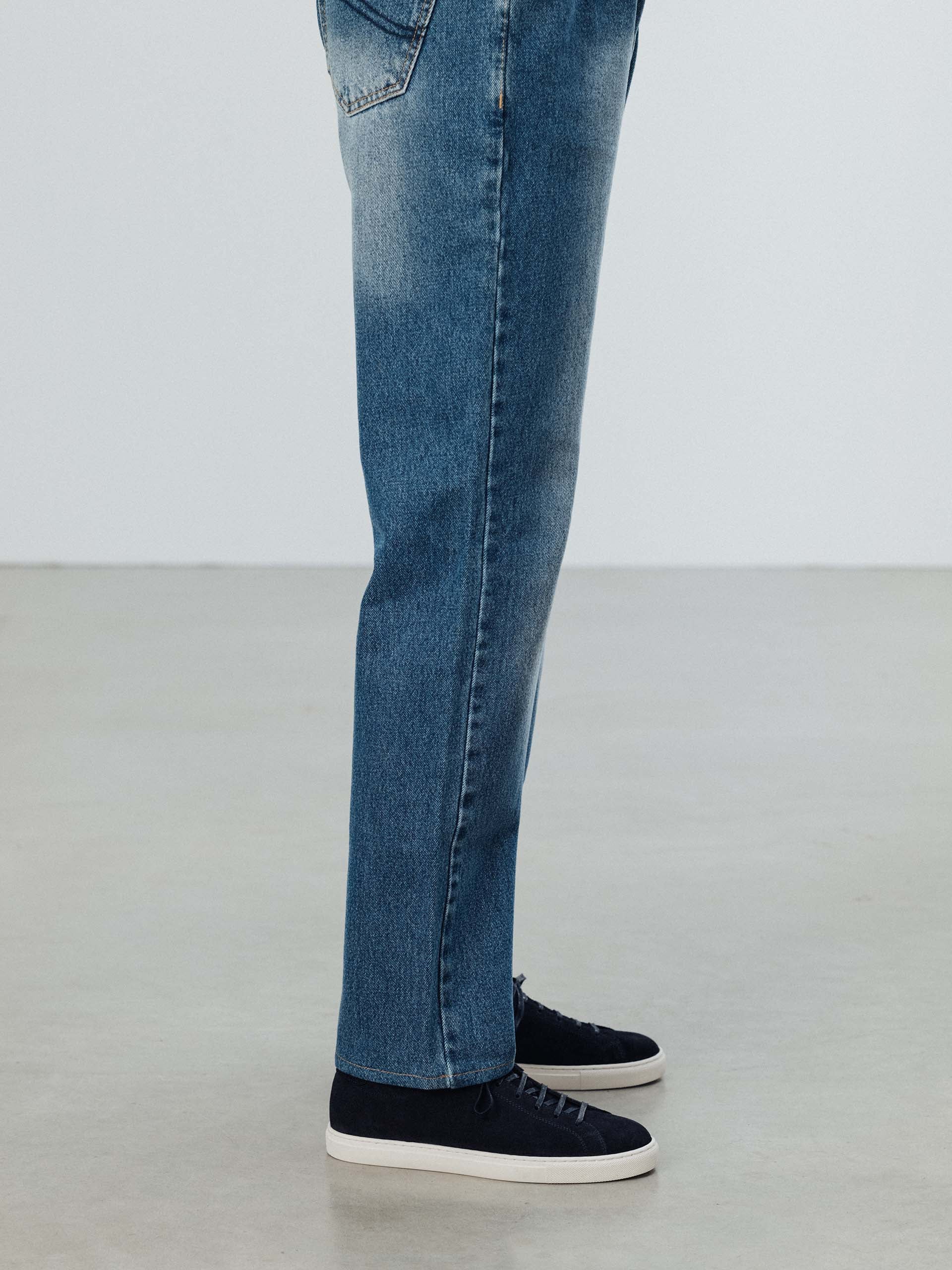 The Sneaker 02 - Navy Suede