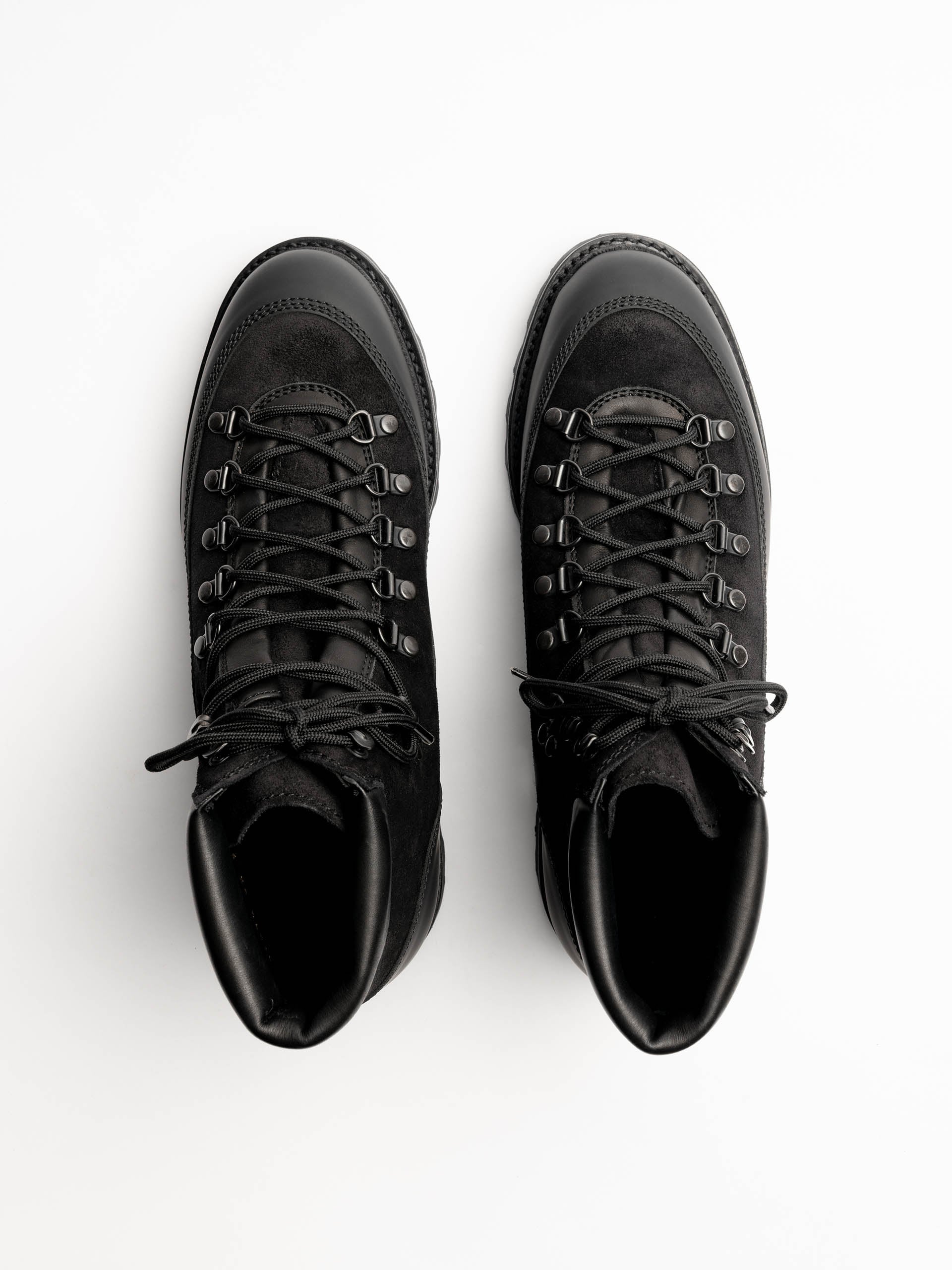 The Hiking Boot - Black Suede - Mudguard