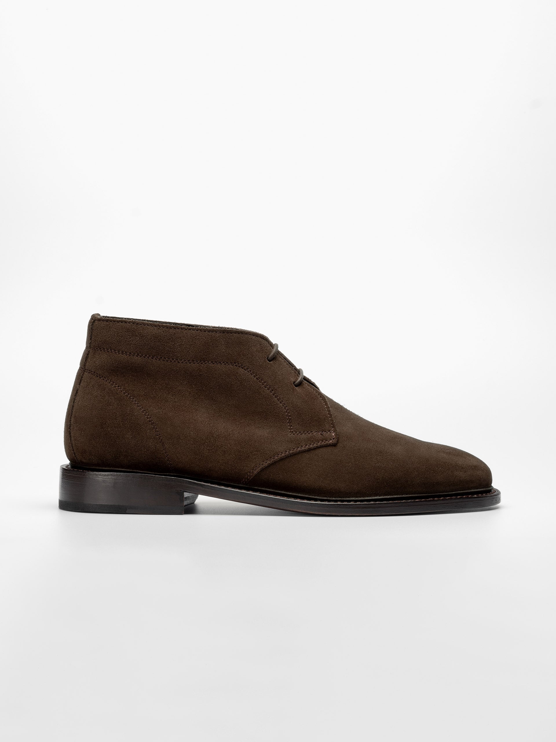 The Unlined Chukka Boot - Brown Suede - Unlined