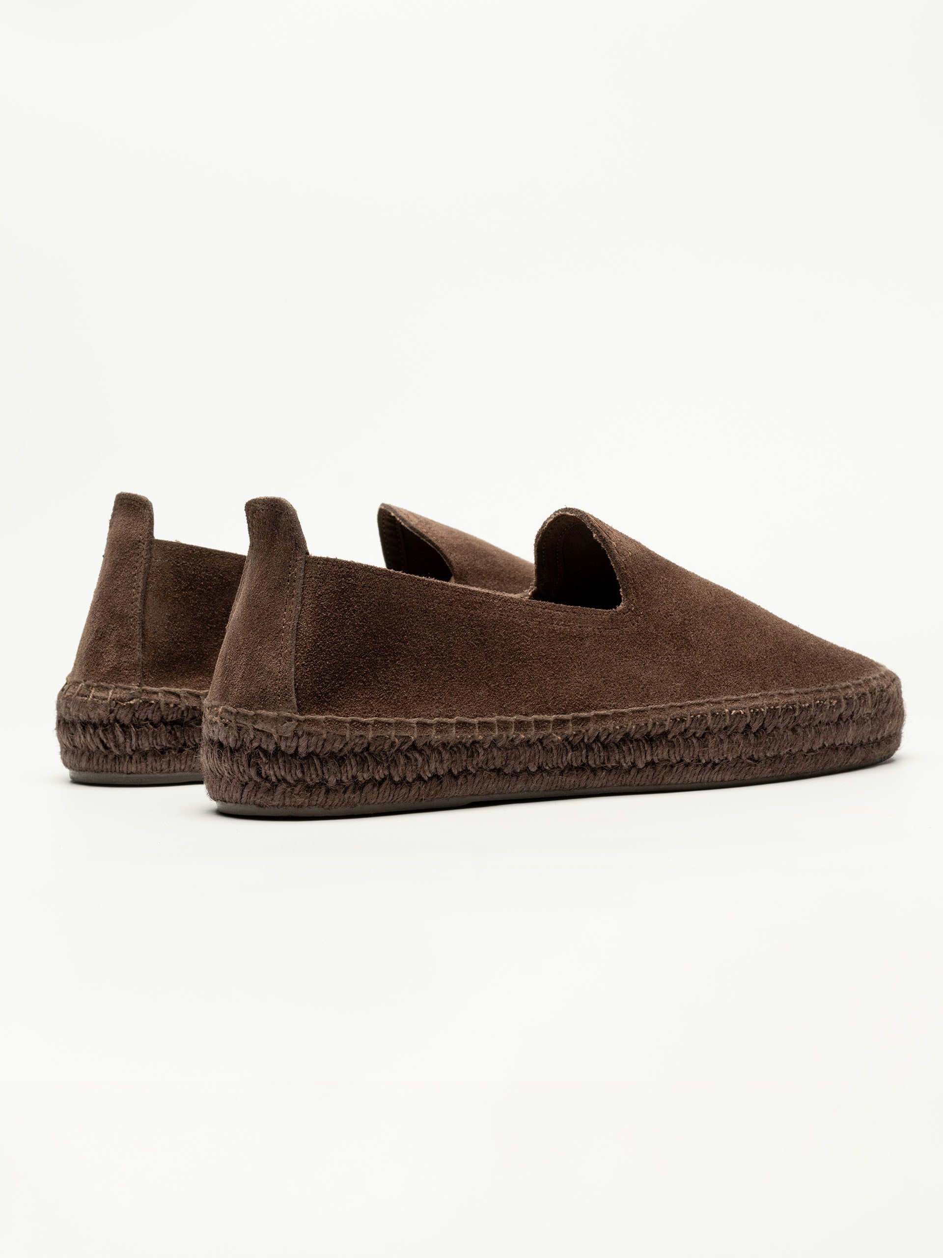 The Espadrille - All Brown Suede