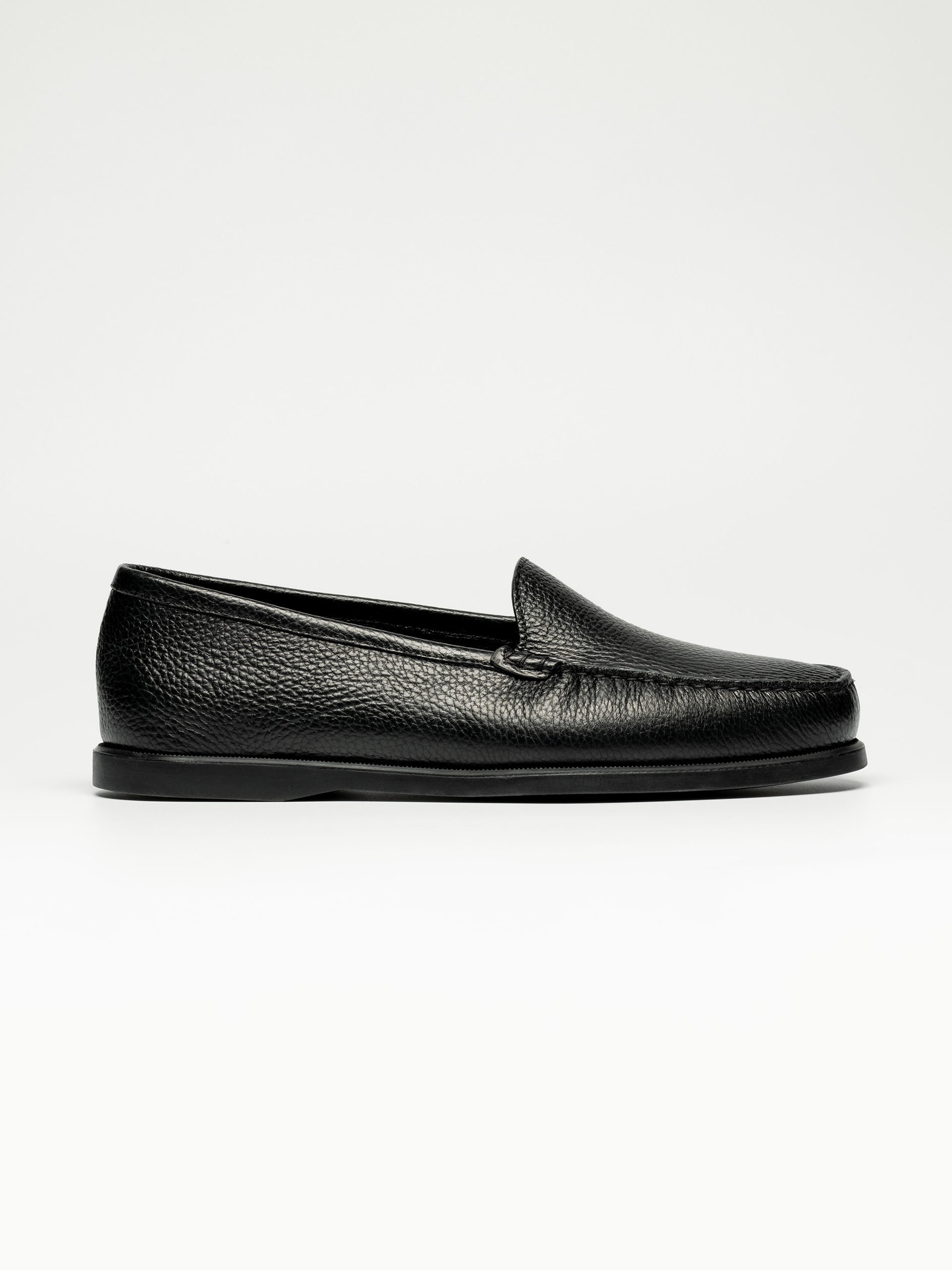 The Venetian Loafer - Black Grain