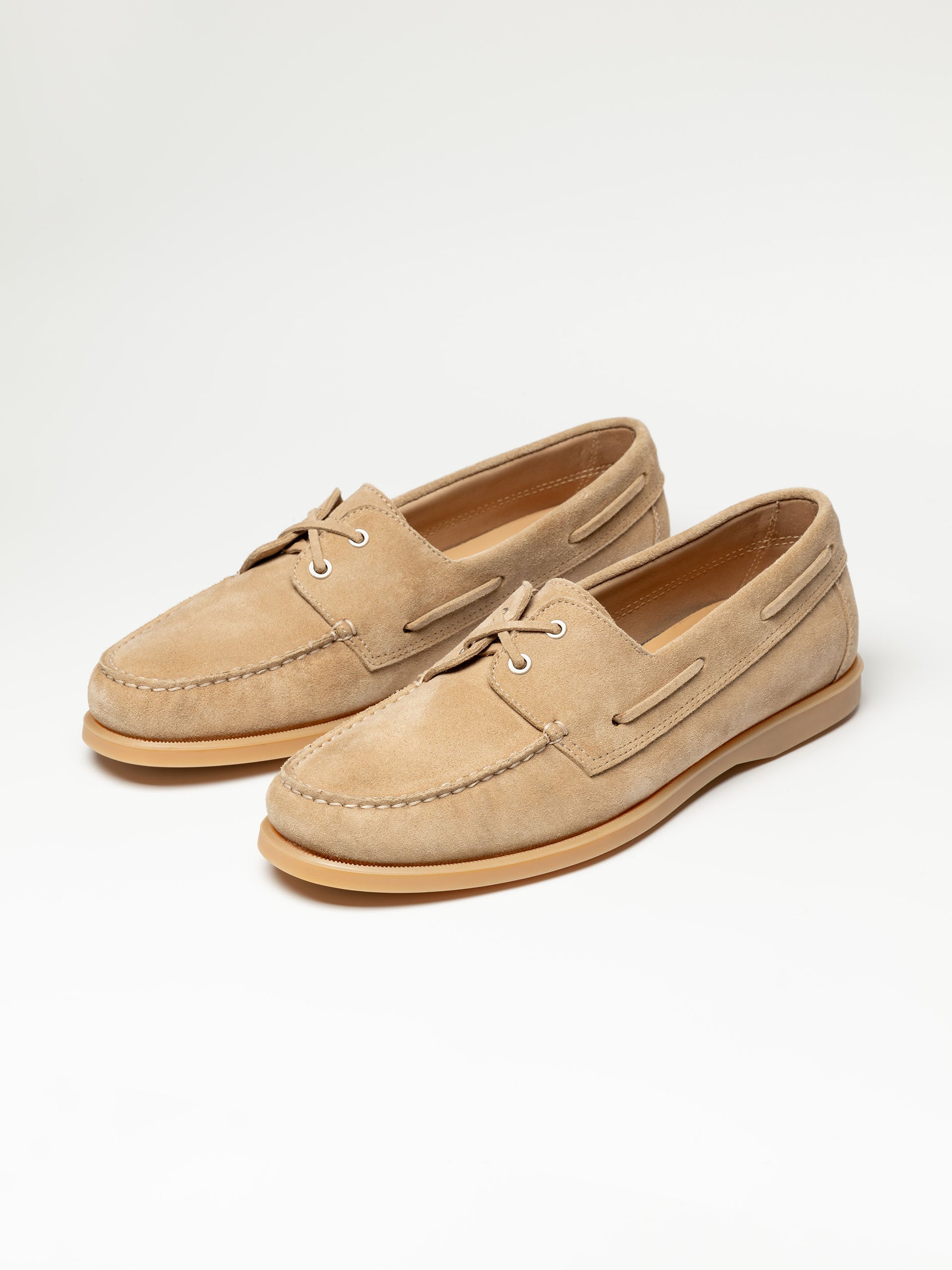 The Boat Shoe - Sand Suede