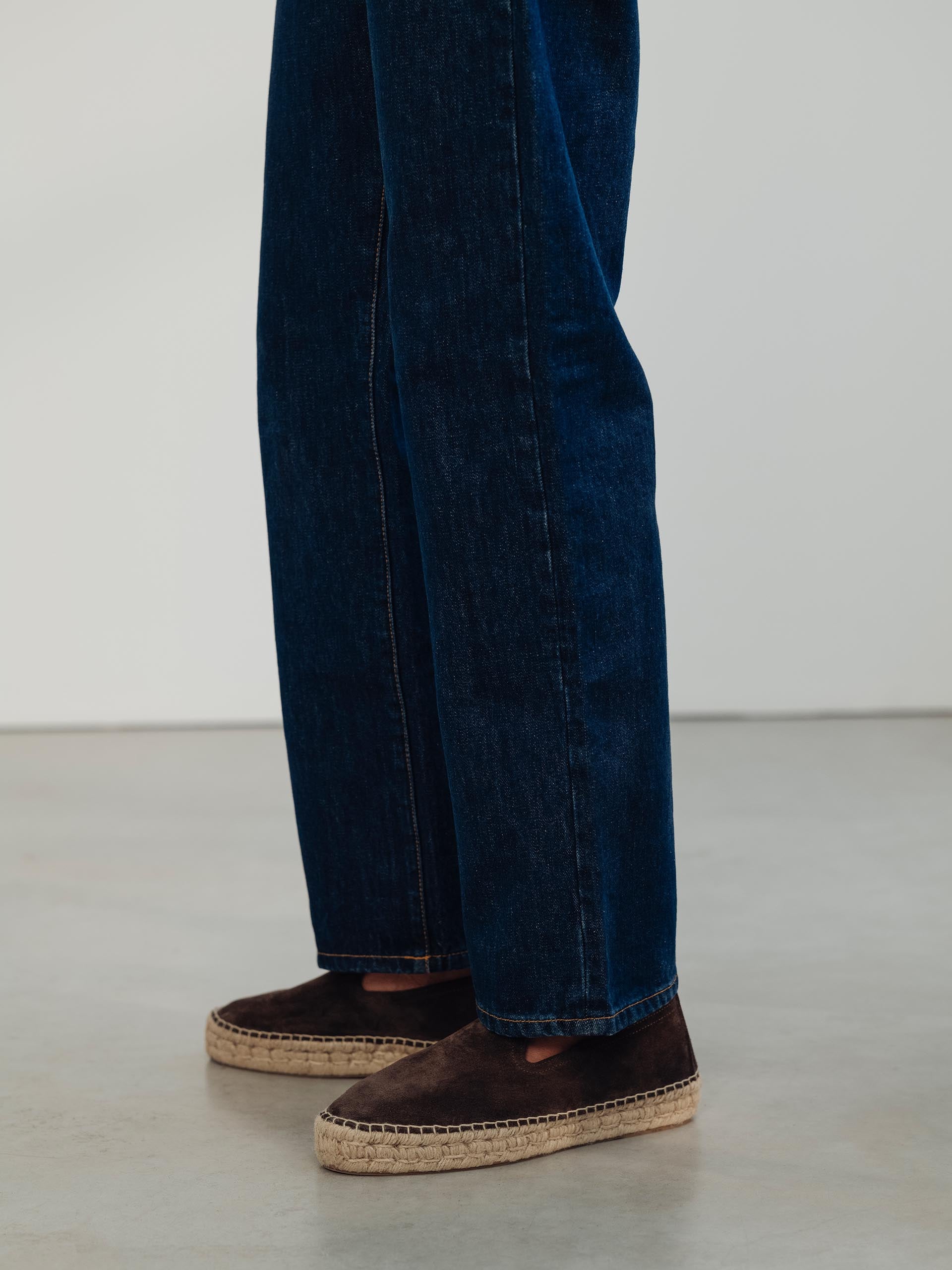 The Espadrille - Brown Suede