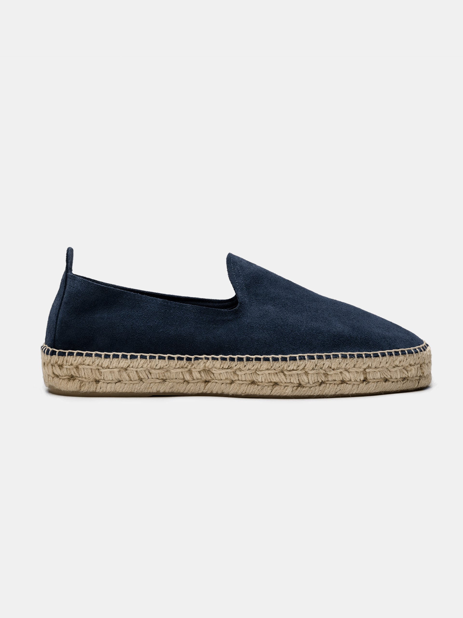 The Espadrille - Navy Suede