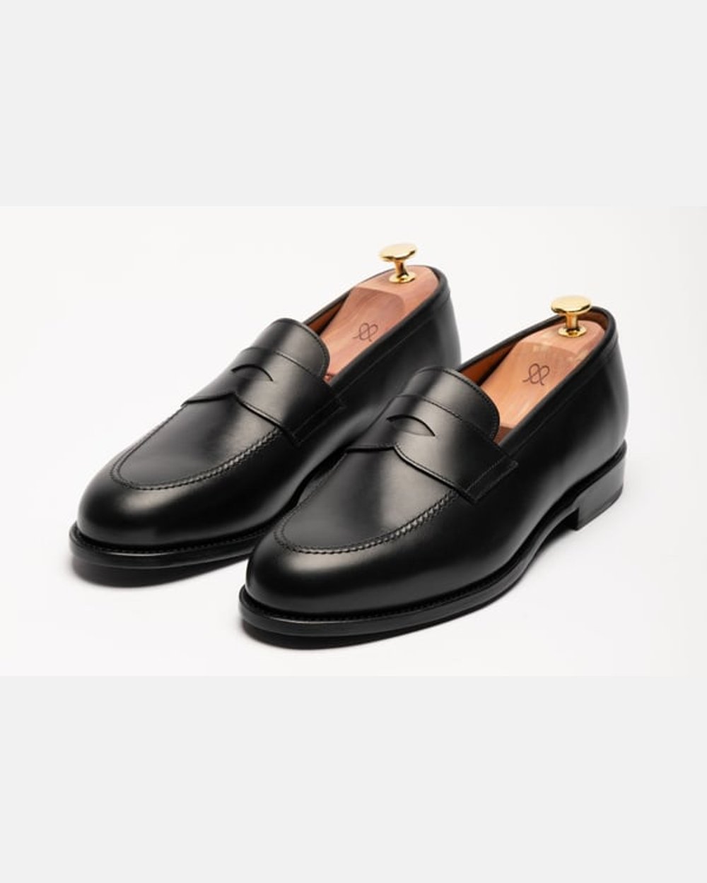 The Penny Loafer - Black Calf