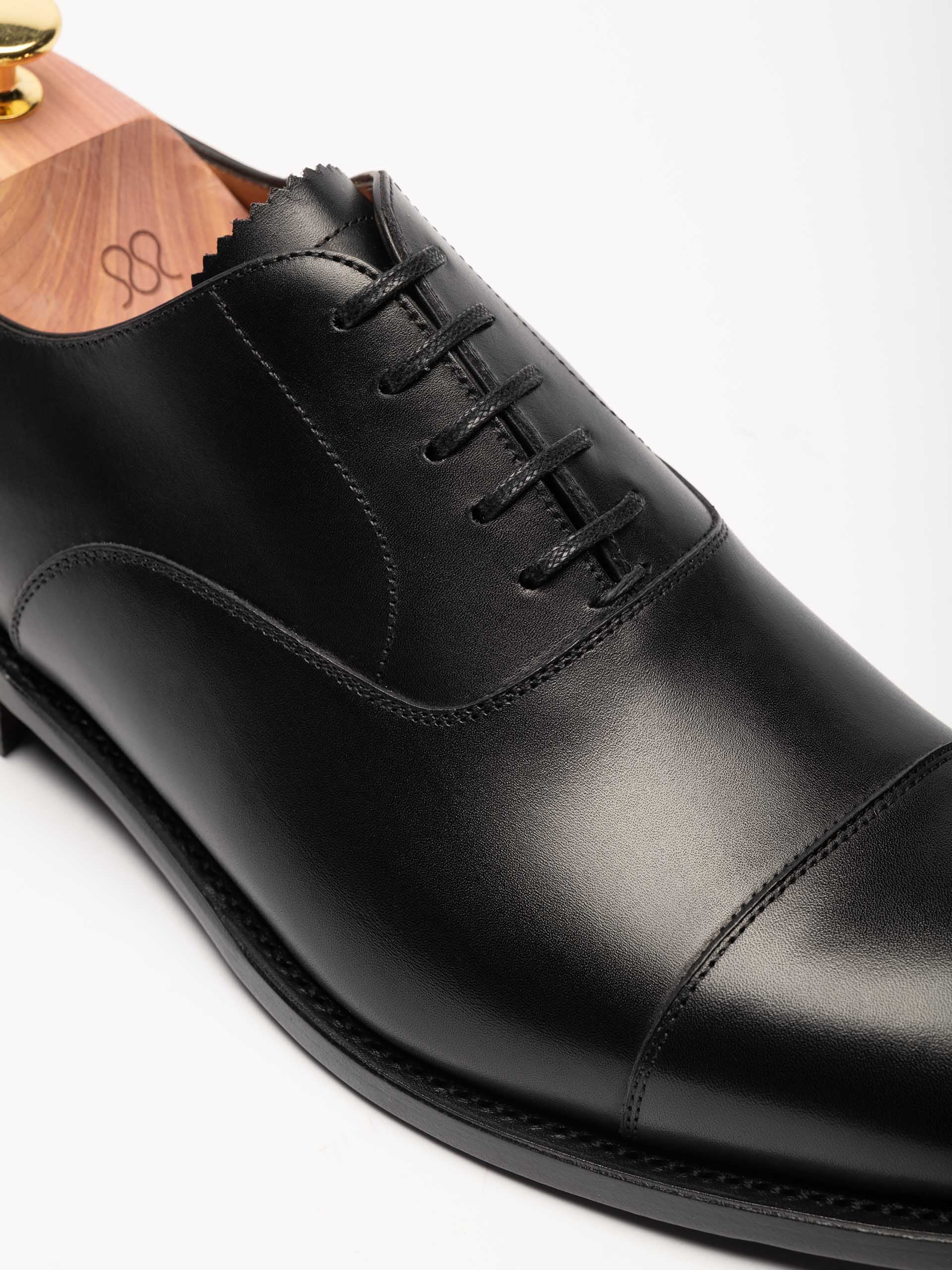 The Oxford - Black Calf