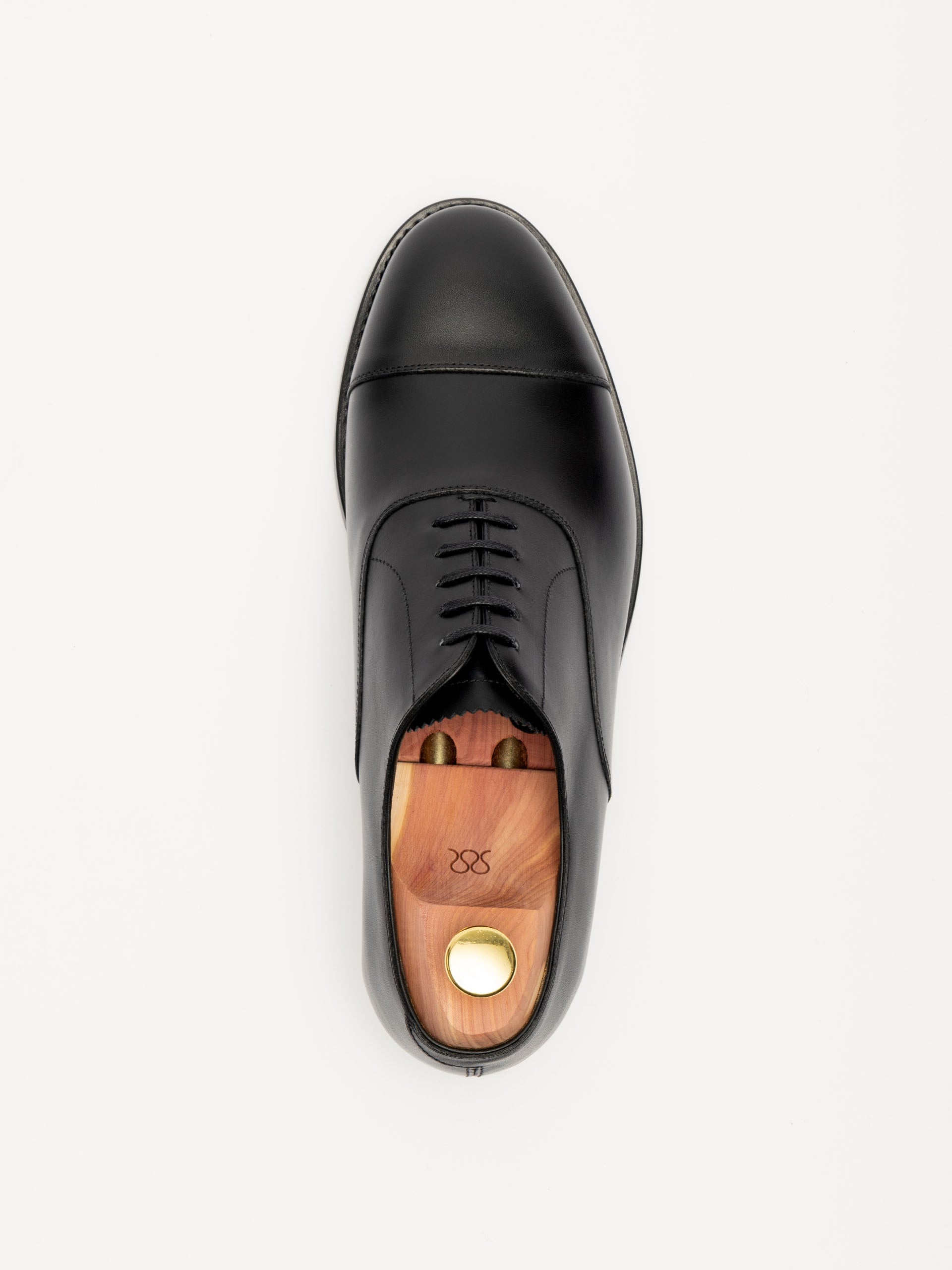 The Oxford - Black Calf
