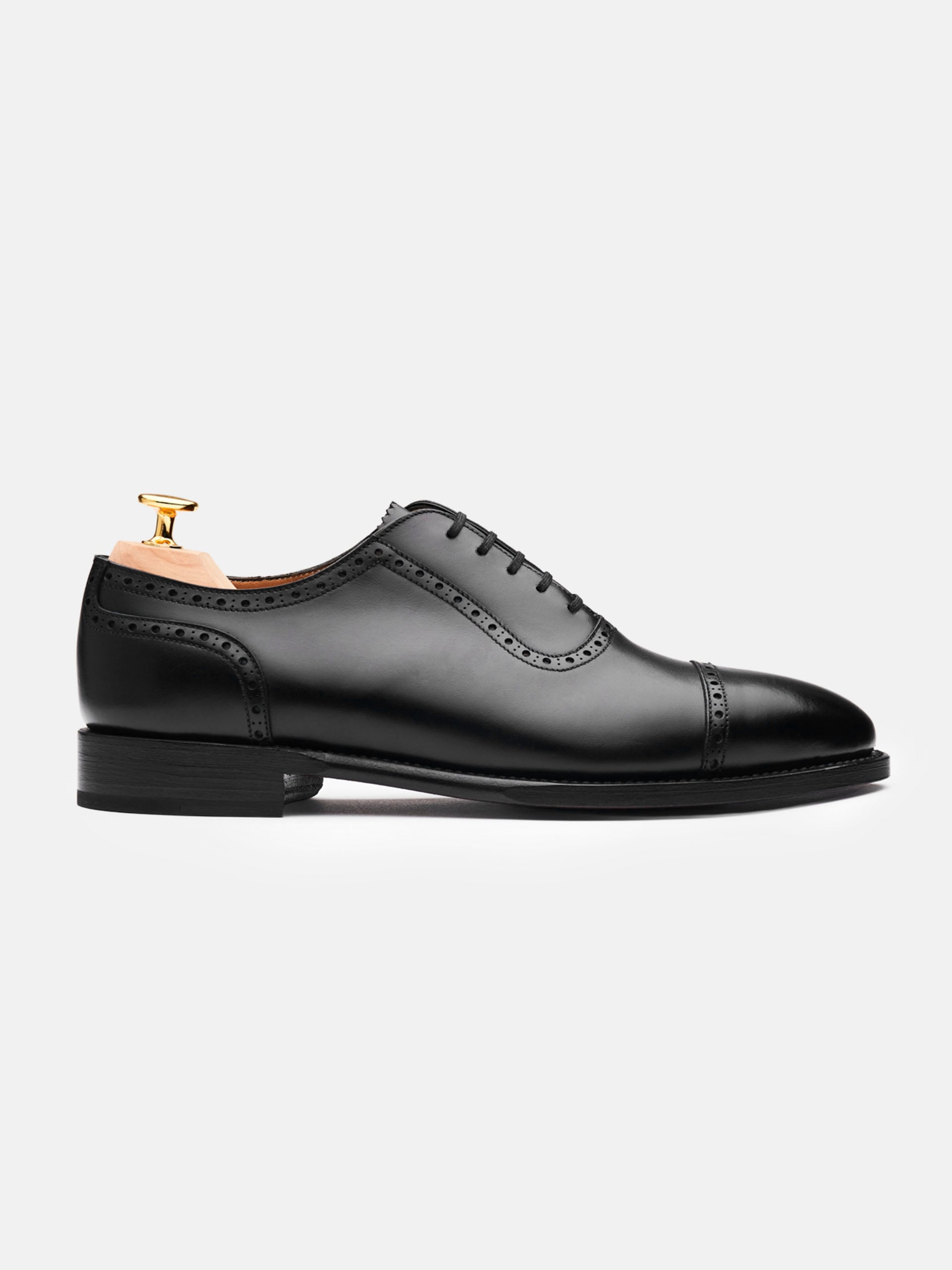 The Adelaide Oxford - Black Calf