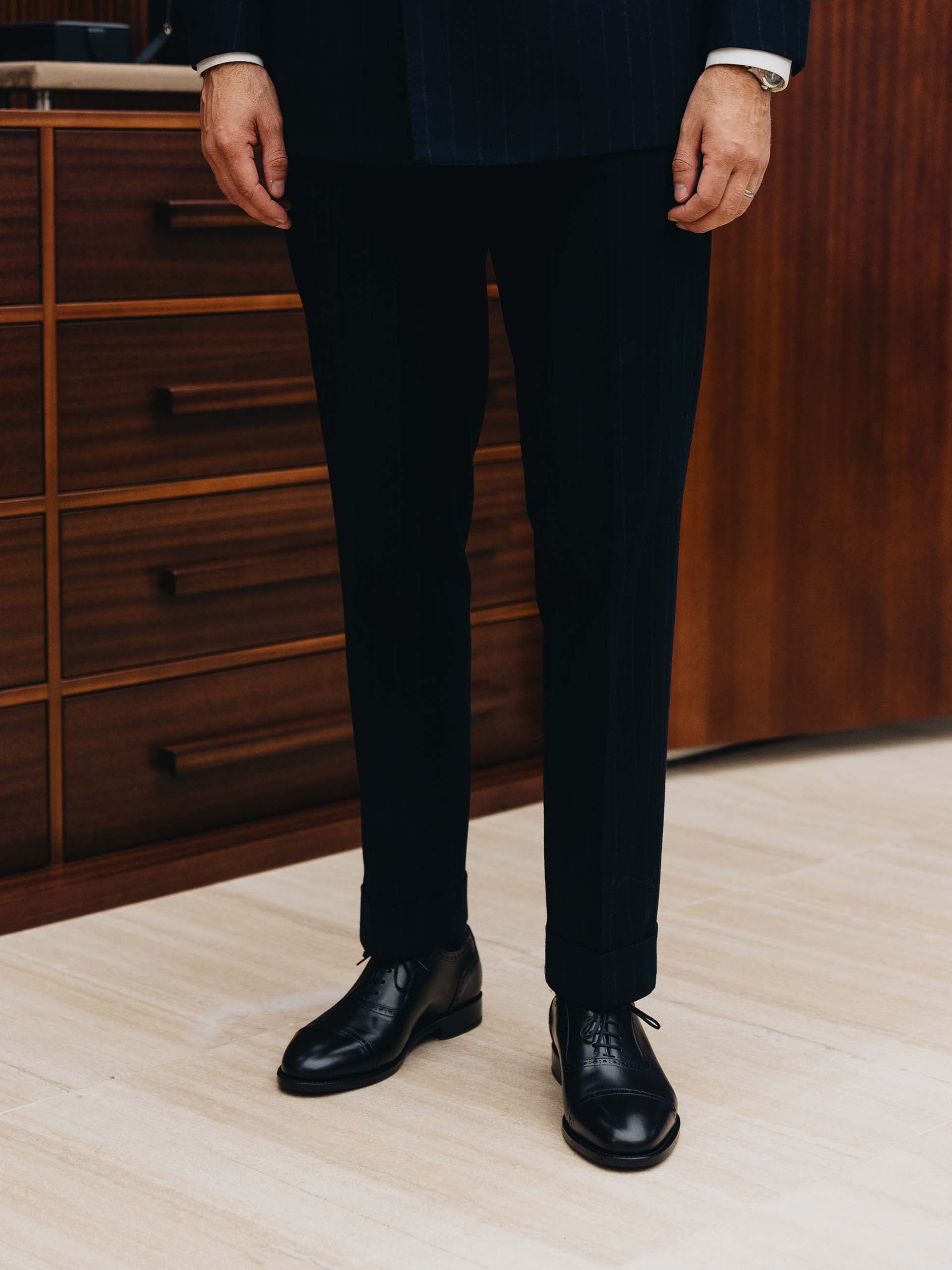 The Adelaide Oxford - Black Calf