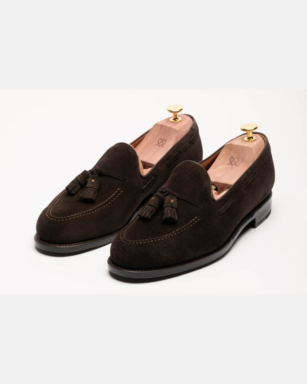 The Tassel Loafer - Brown Suede