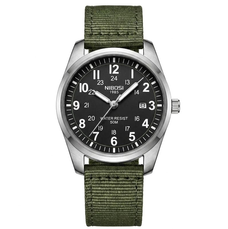 Nibosi Military Men's Watch