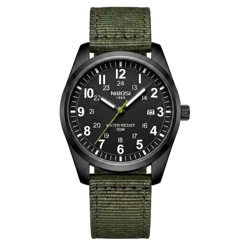 Nibosi Military Men's Watch