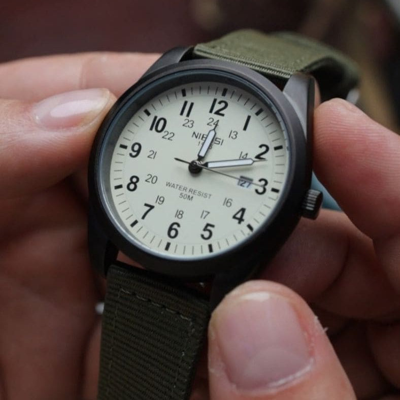 Nibosi Military Men's Watch