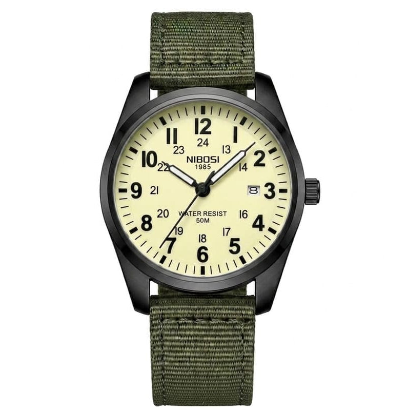 Nibosi Military Men's Watch