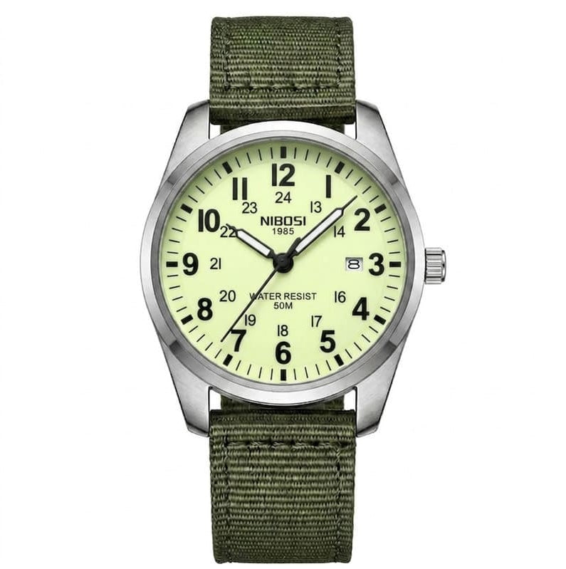 Nibosi Military Men's Watch