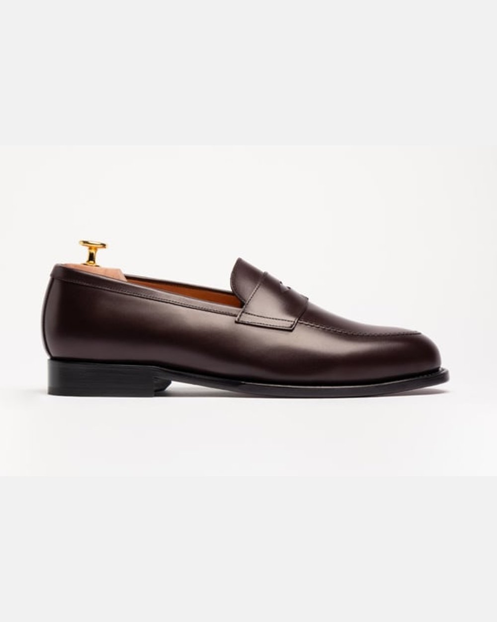 The Penny Loafer - Burgundy Calf