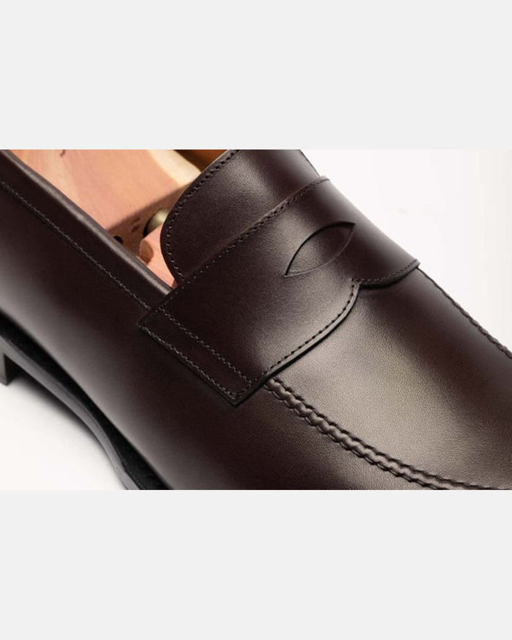 The Penny Loafer - Burgundy Calf
