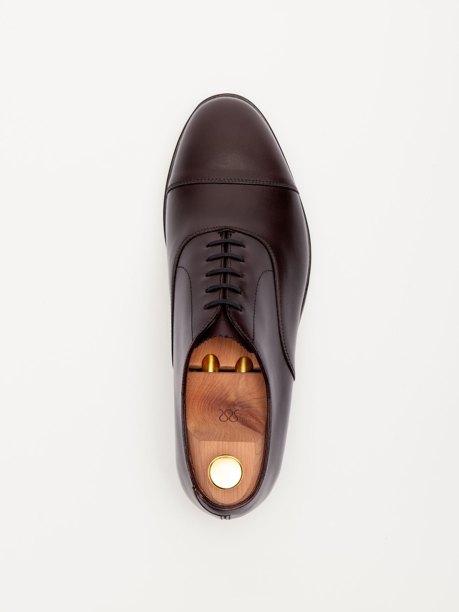 The Oxford - Burgundy Calf