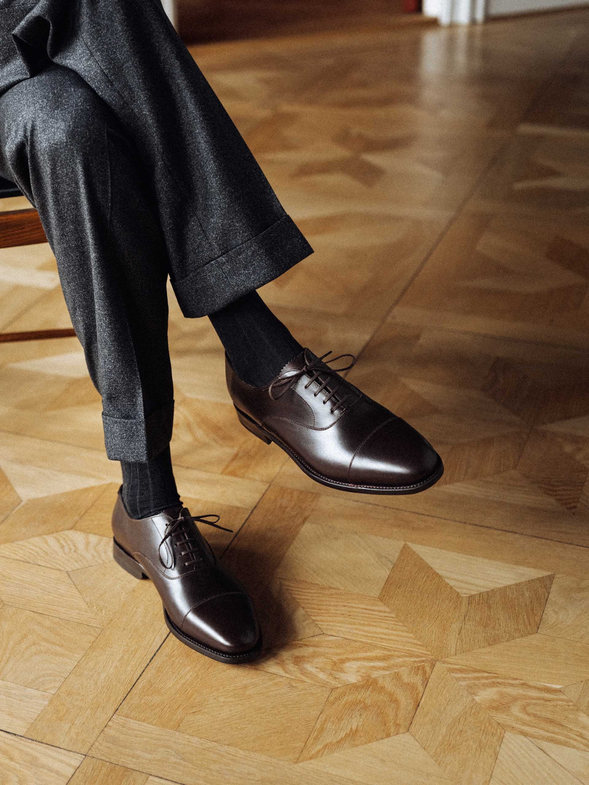 The Oxford - Brown Calf