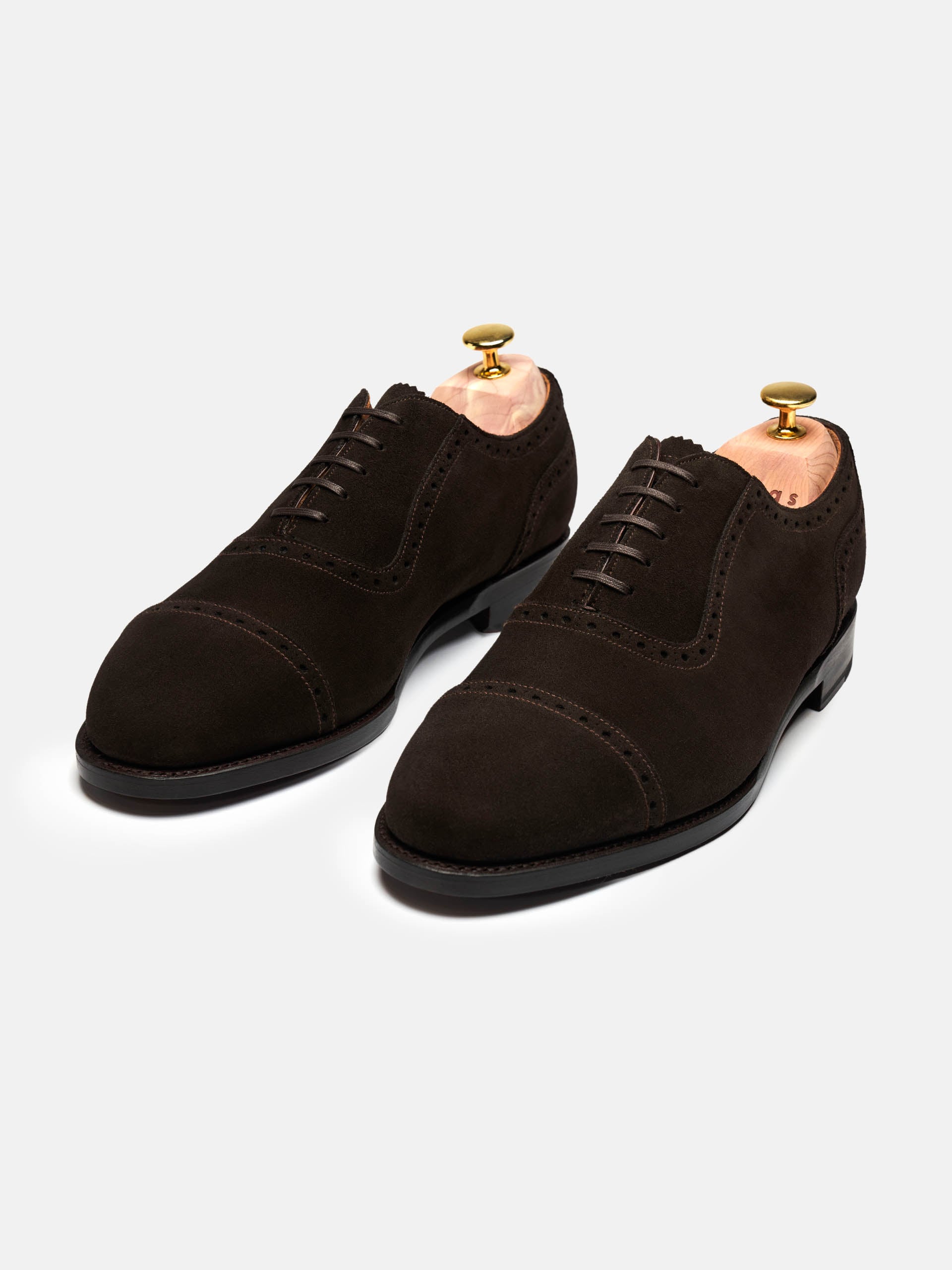 The Adelaide Oxford - Brown Suede