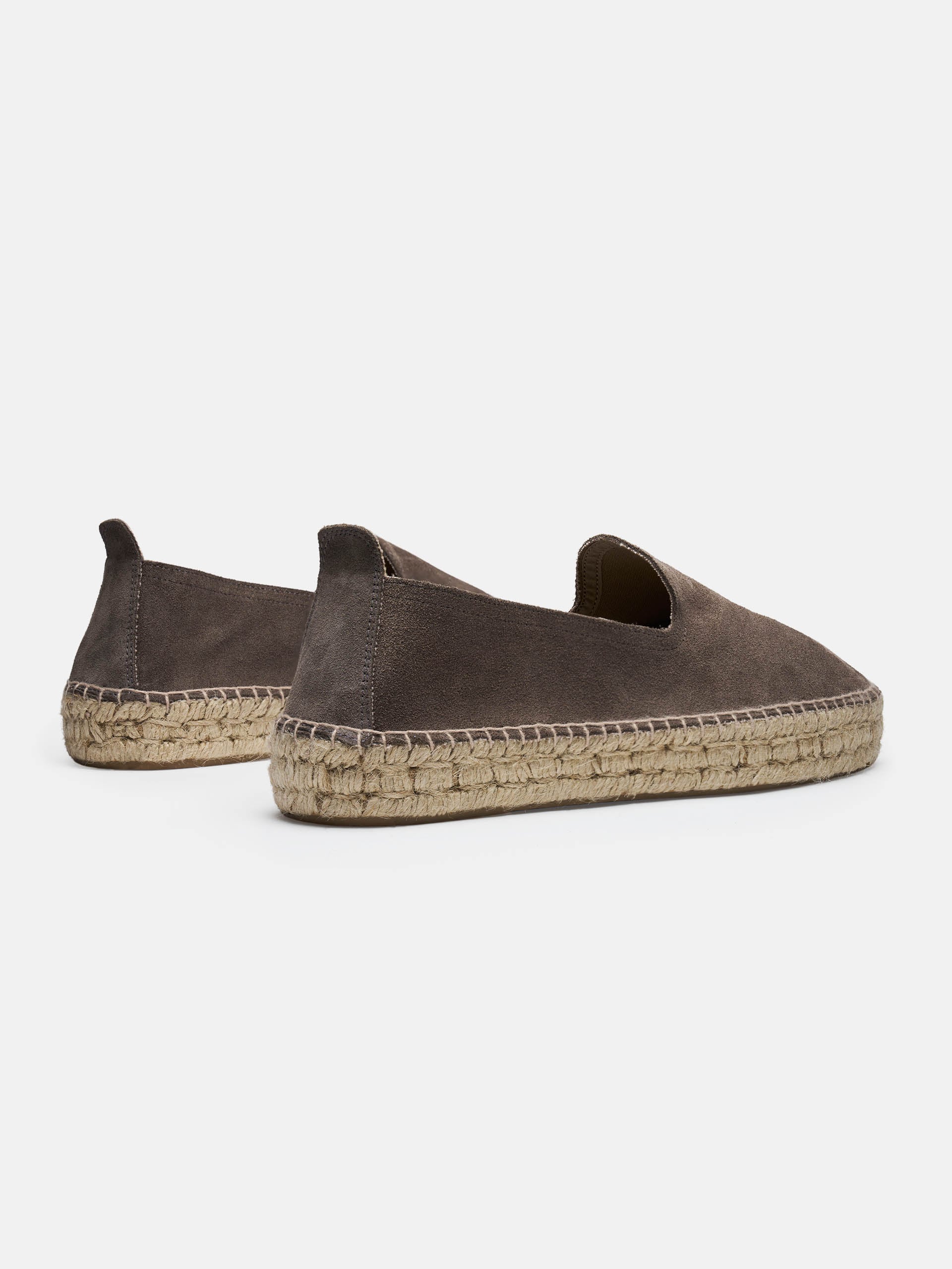 The Espadrille - Taupe Suede