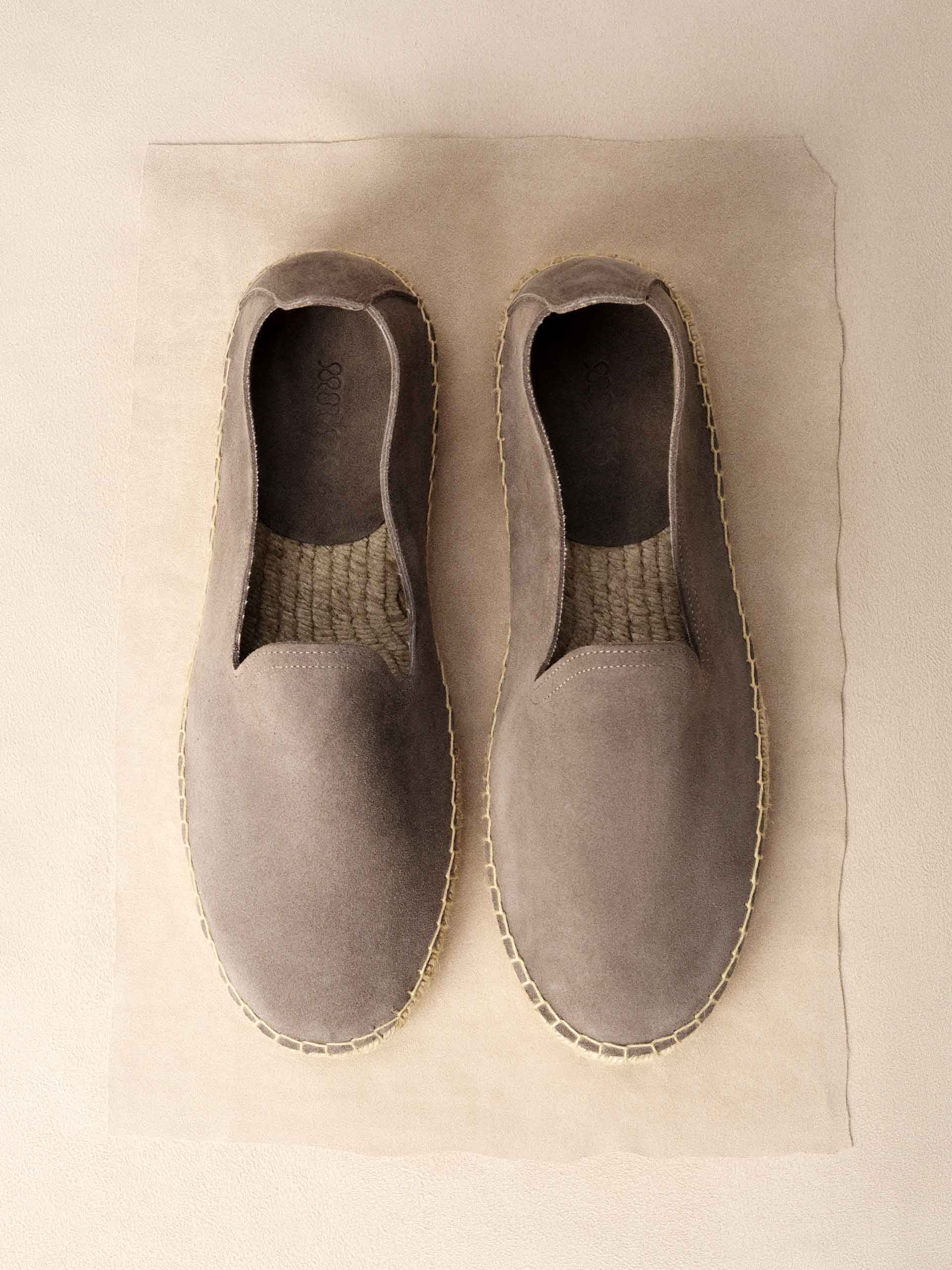 The Espadrille - Taupe Suede