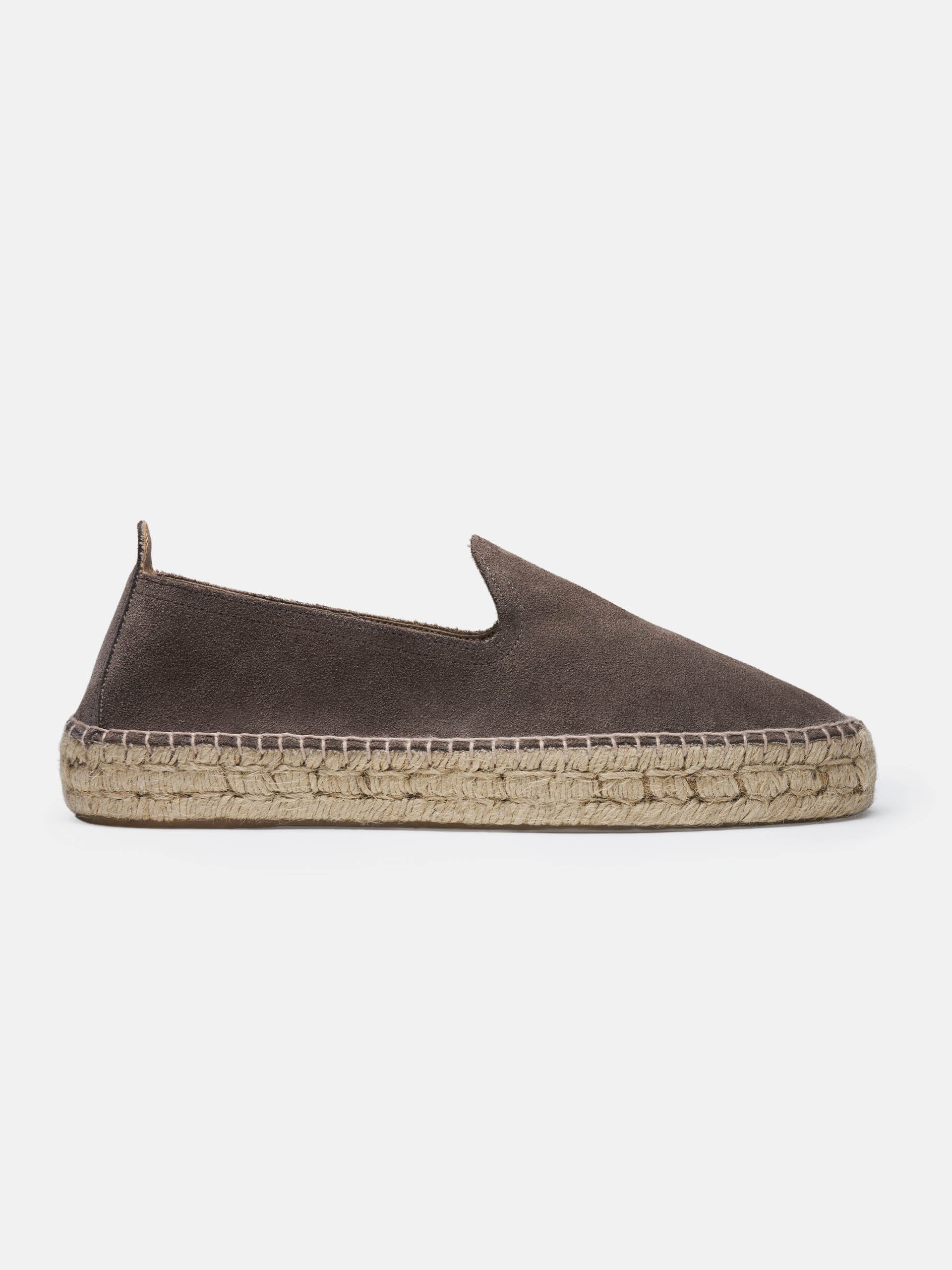 The Espadrille - Taupe Suede