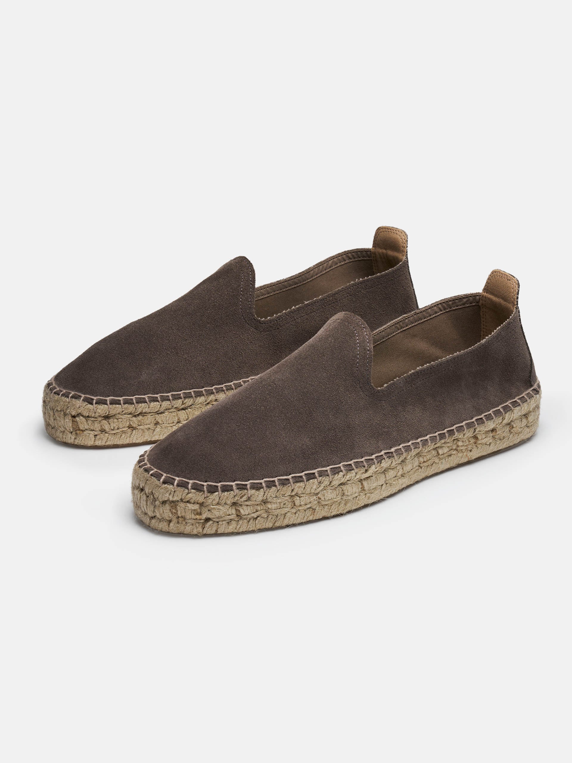 The Espadrille - Taupe Suede