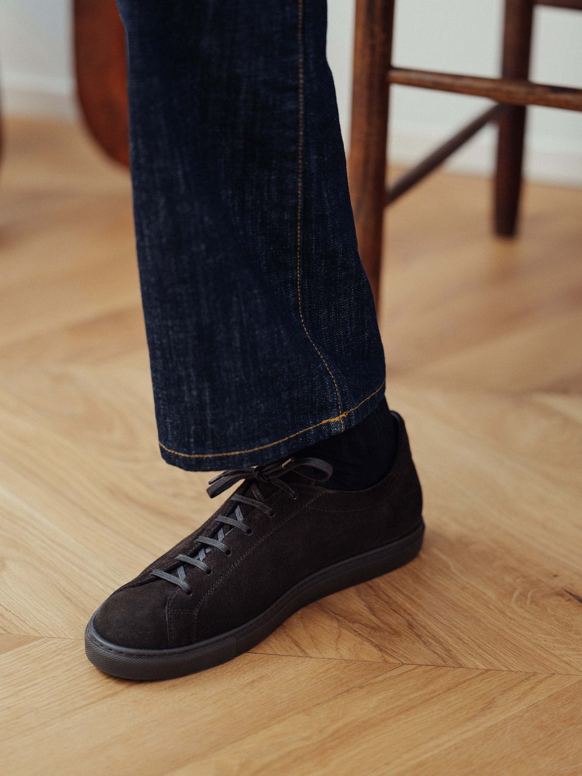 The Sneaker 02 - Dark Brown Suede