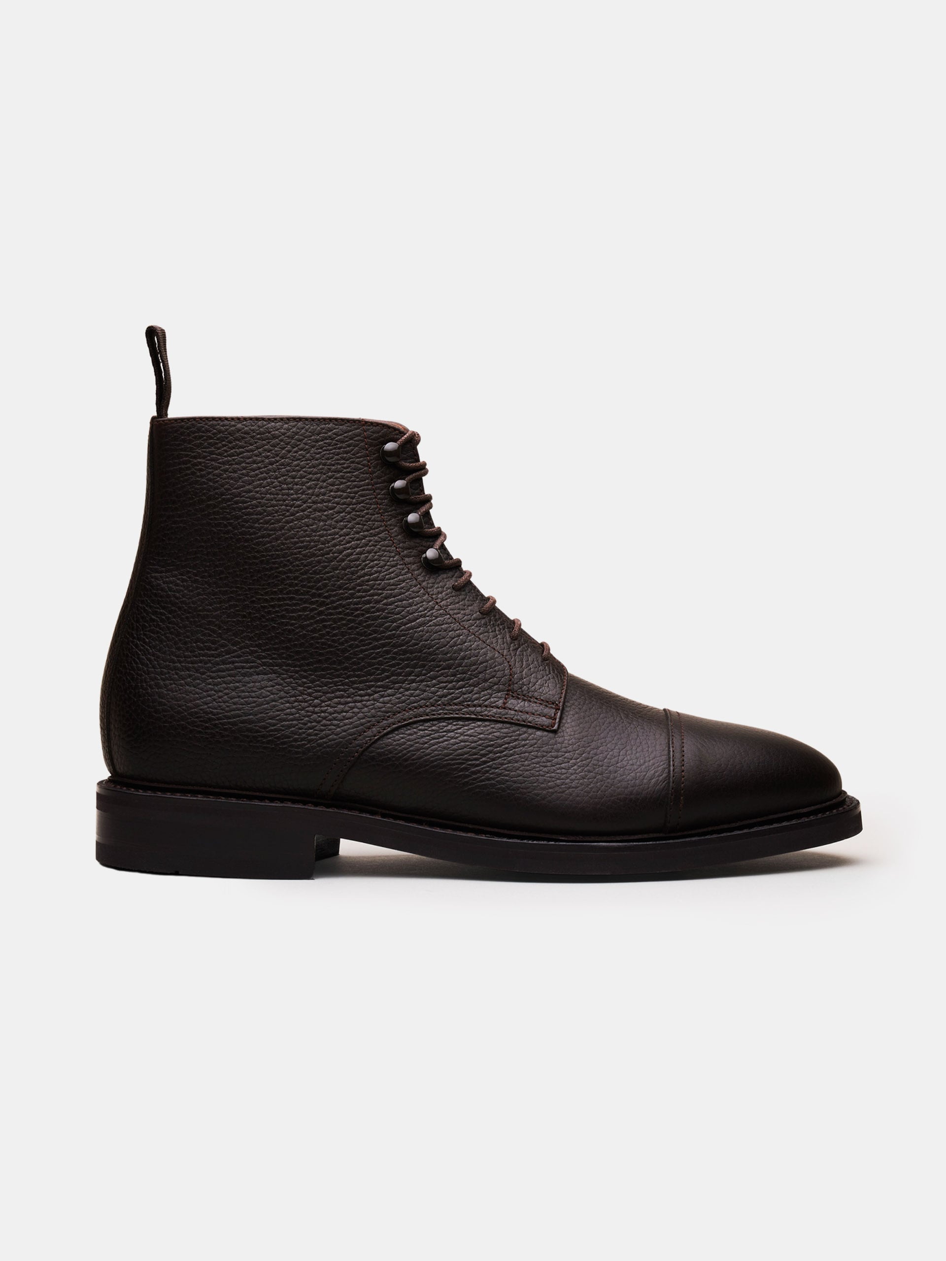 The Jumper Boot - Brown Grain