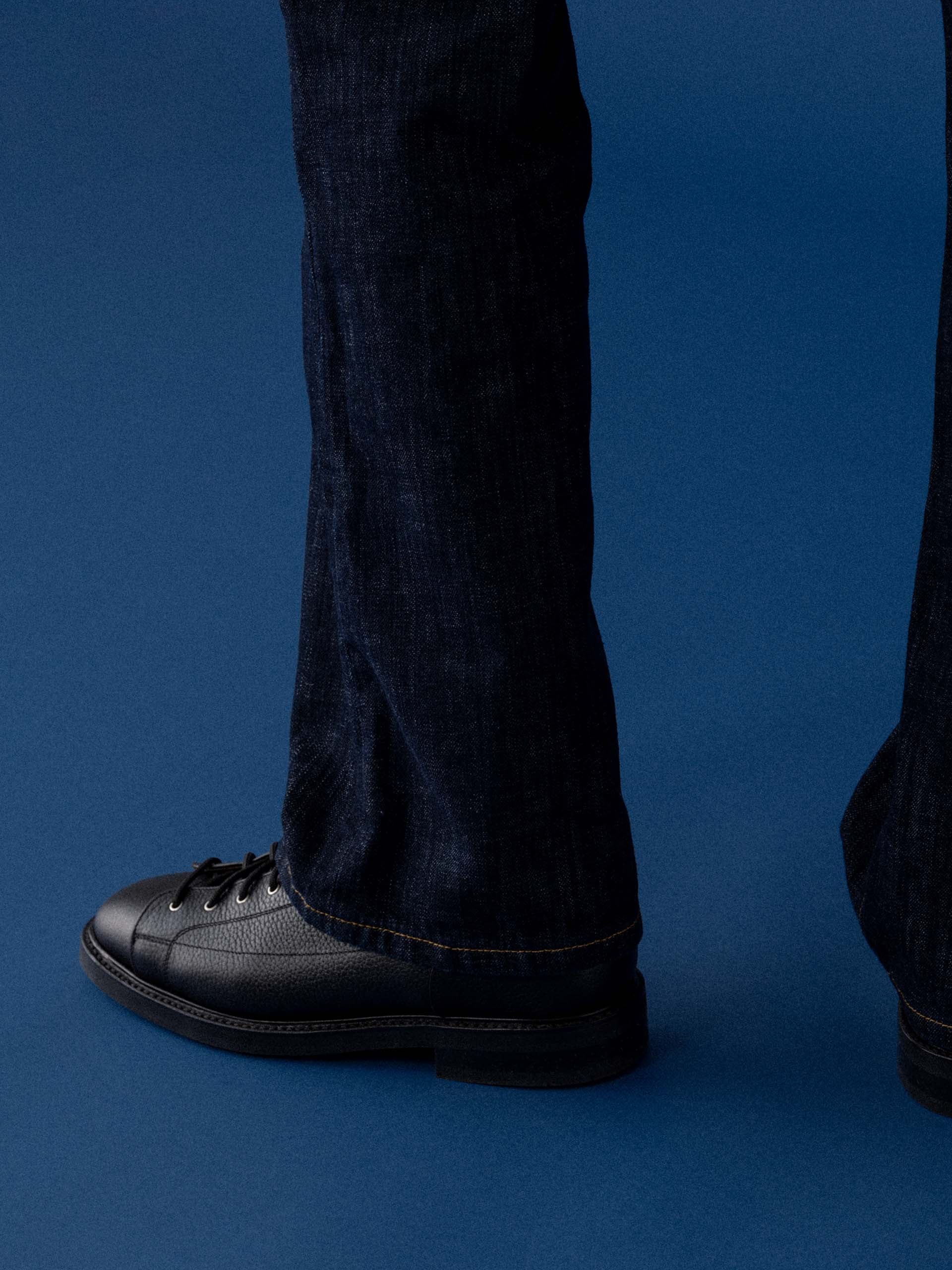 The Monkey Boot - Black Grain