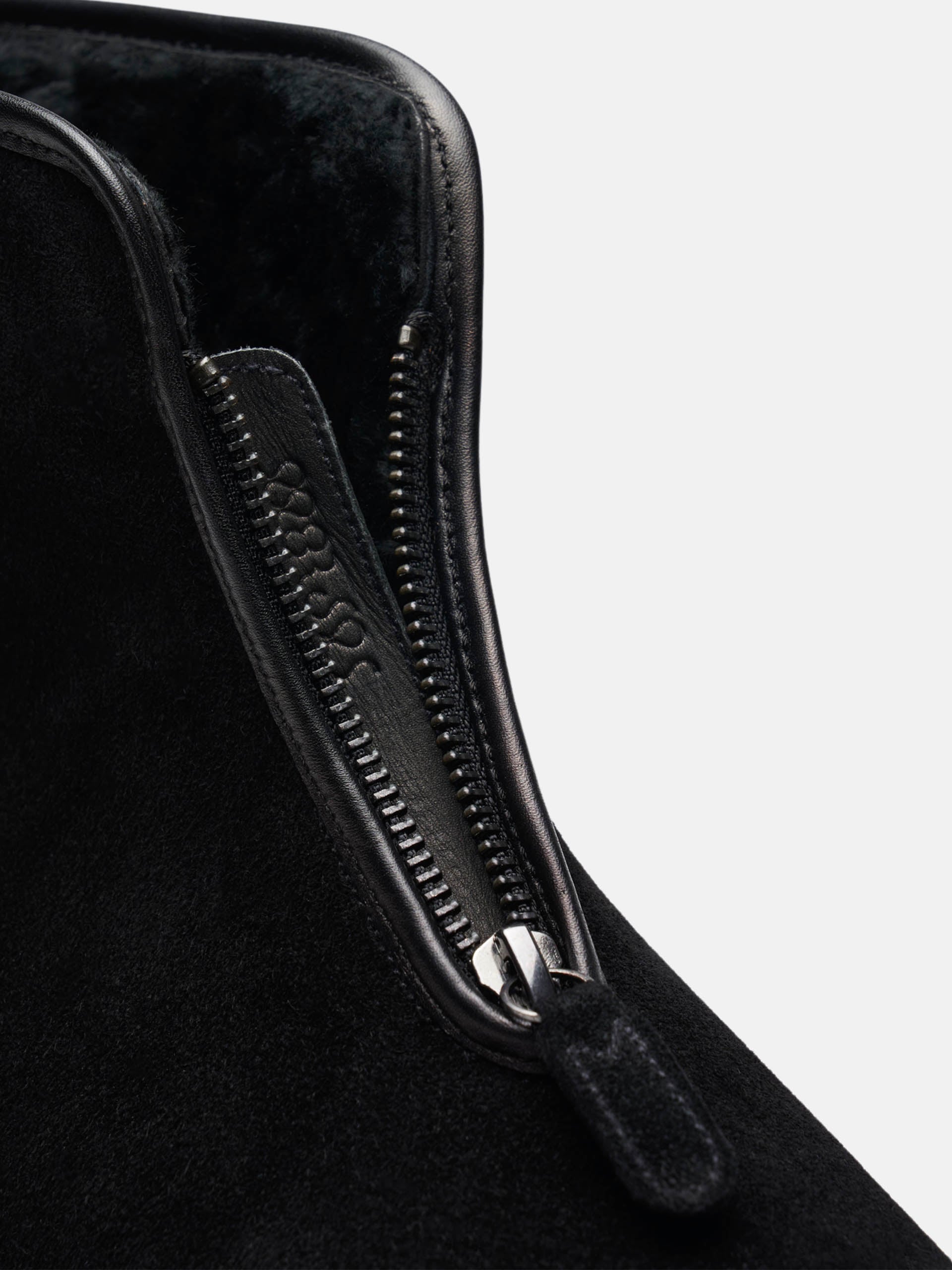 The Alpine Boot - Black Suede