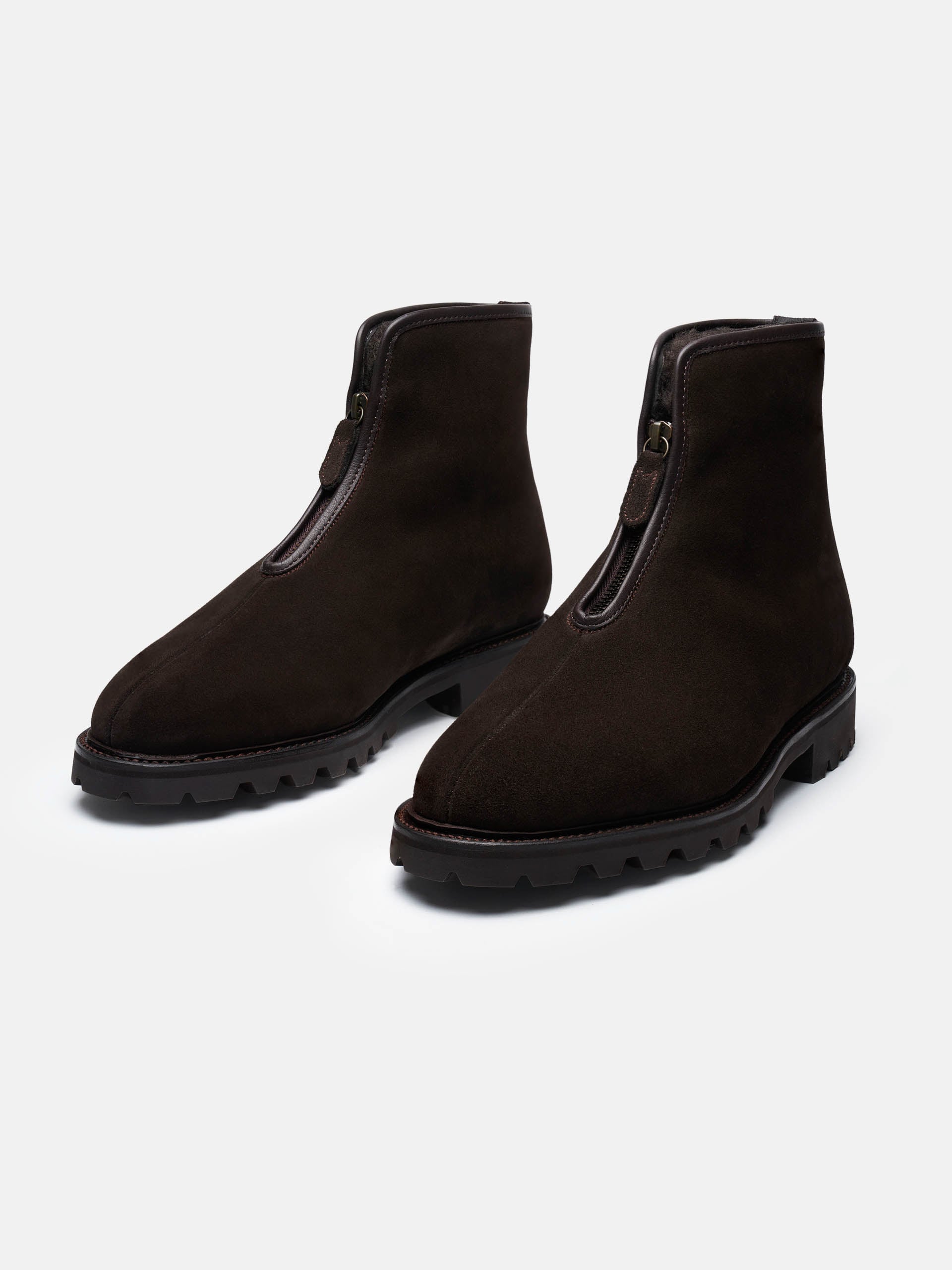 The Alpine Boot - Brown Suede