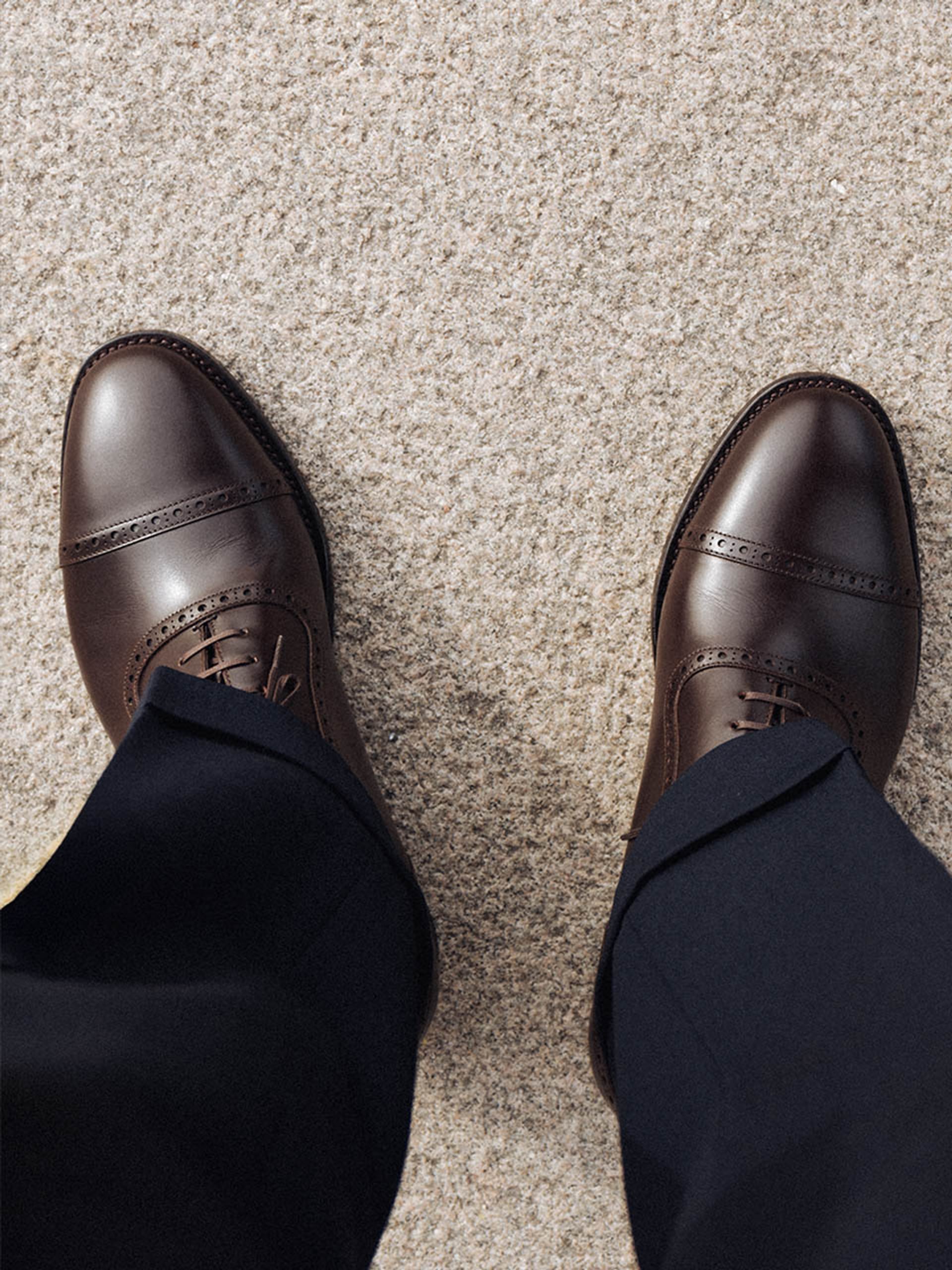 The Adelaide Oxford - Brown Calf